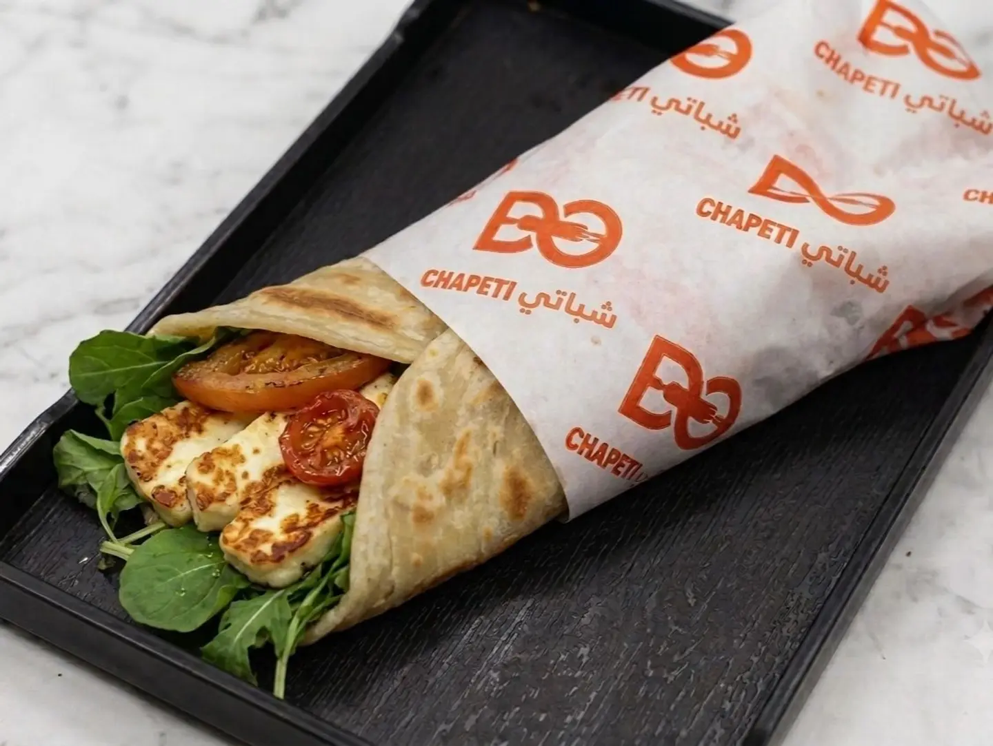 Halloumi And Egg Chapati