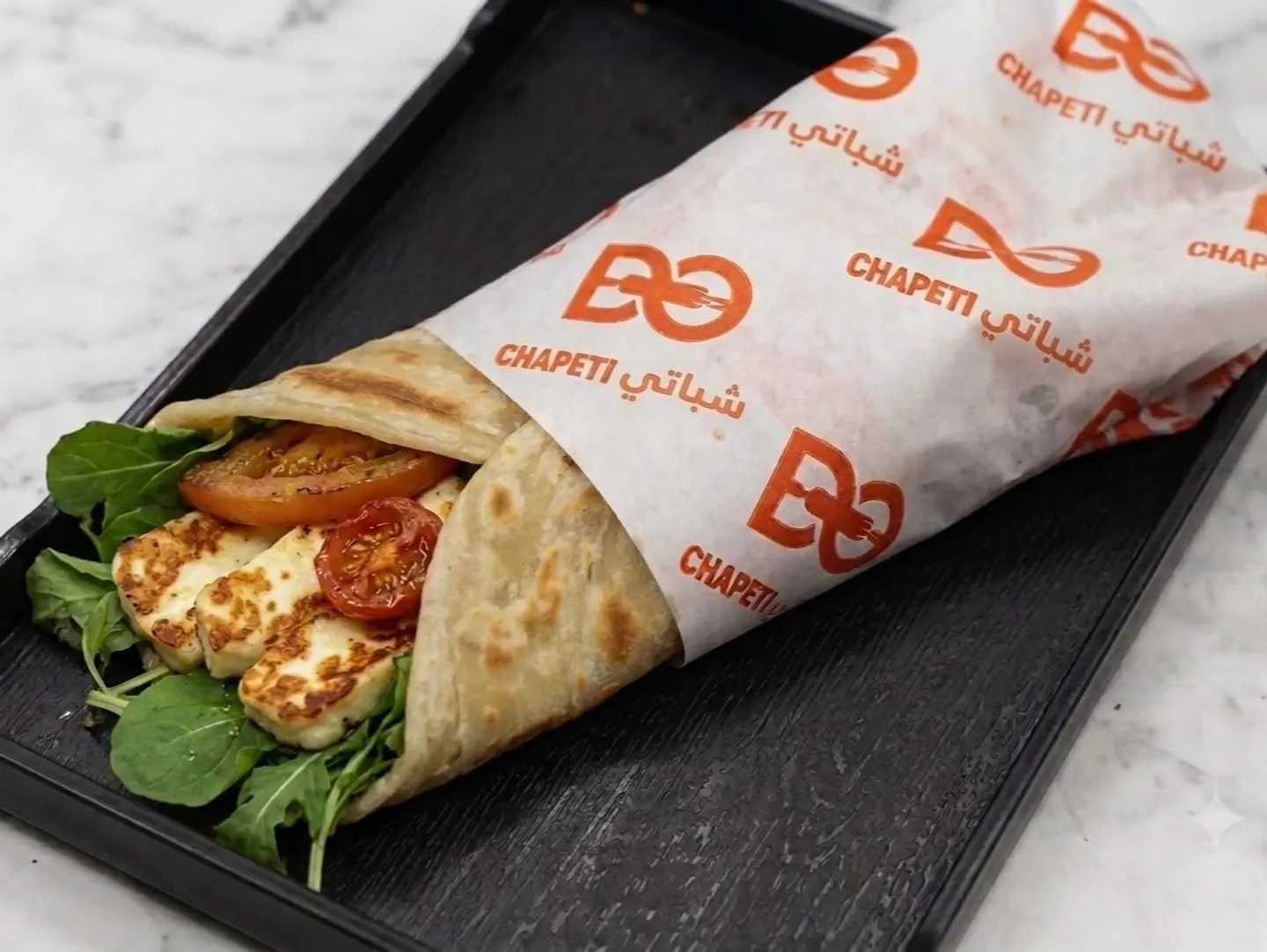 Chapati Halloumi