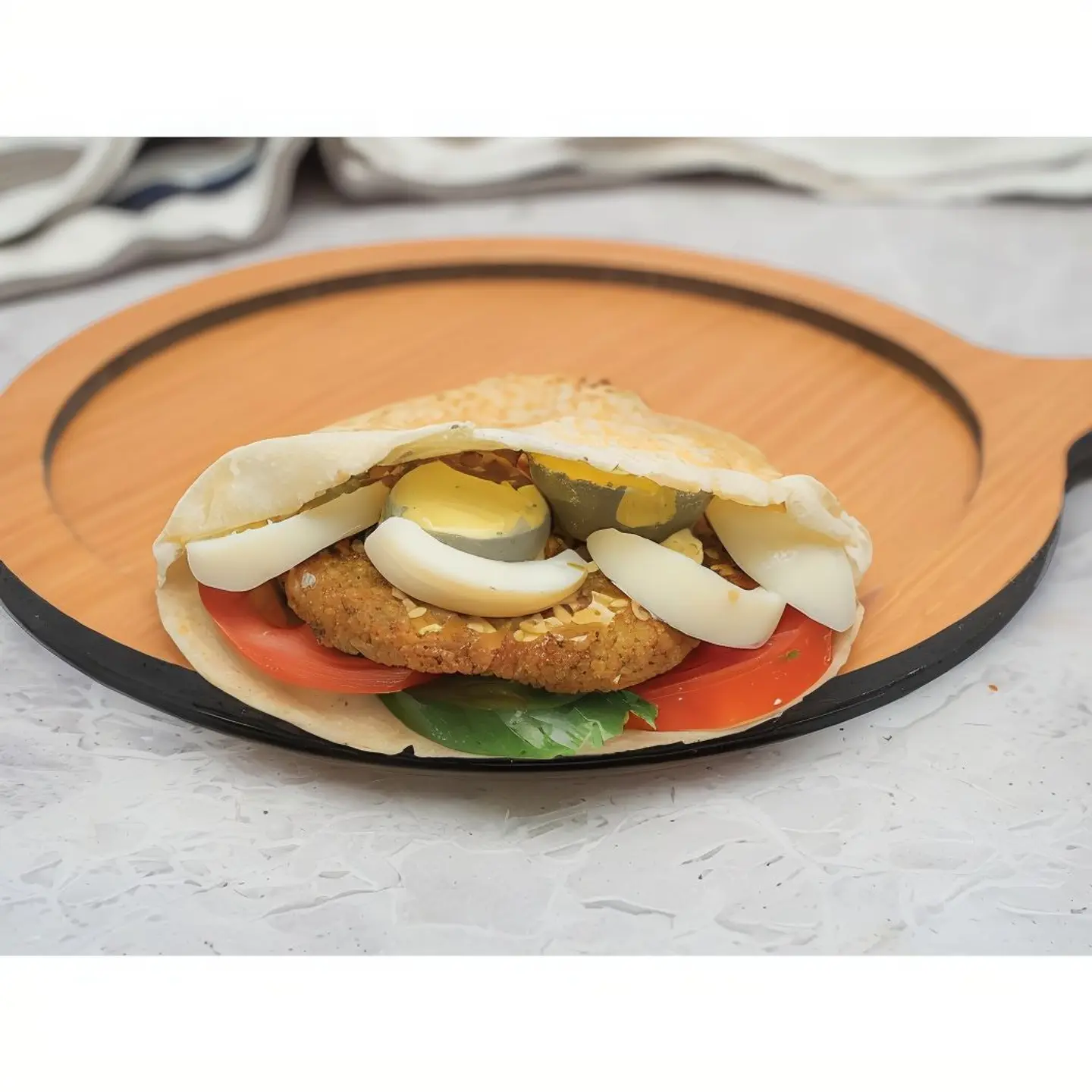 فلافل بالبيض