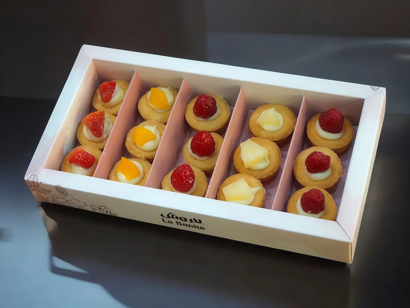 صندوق تارت الفاكهة