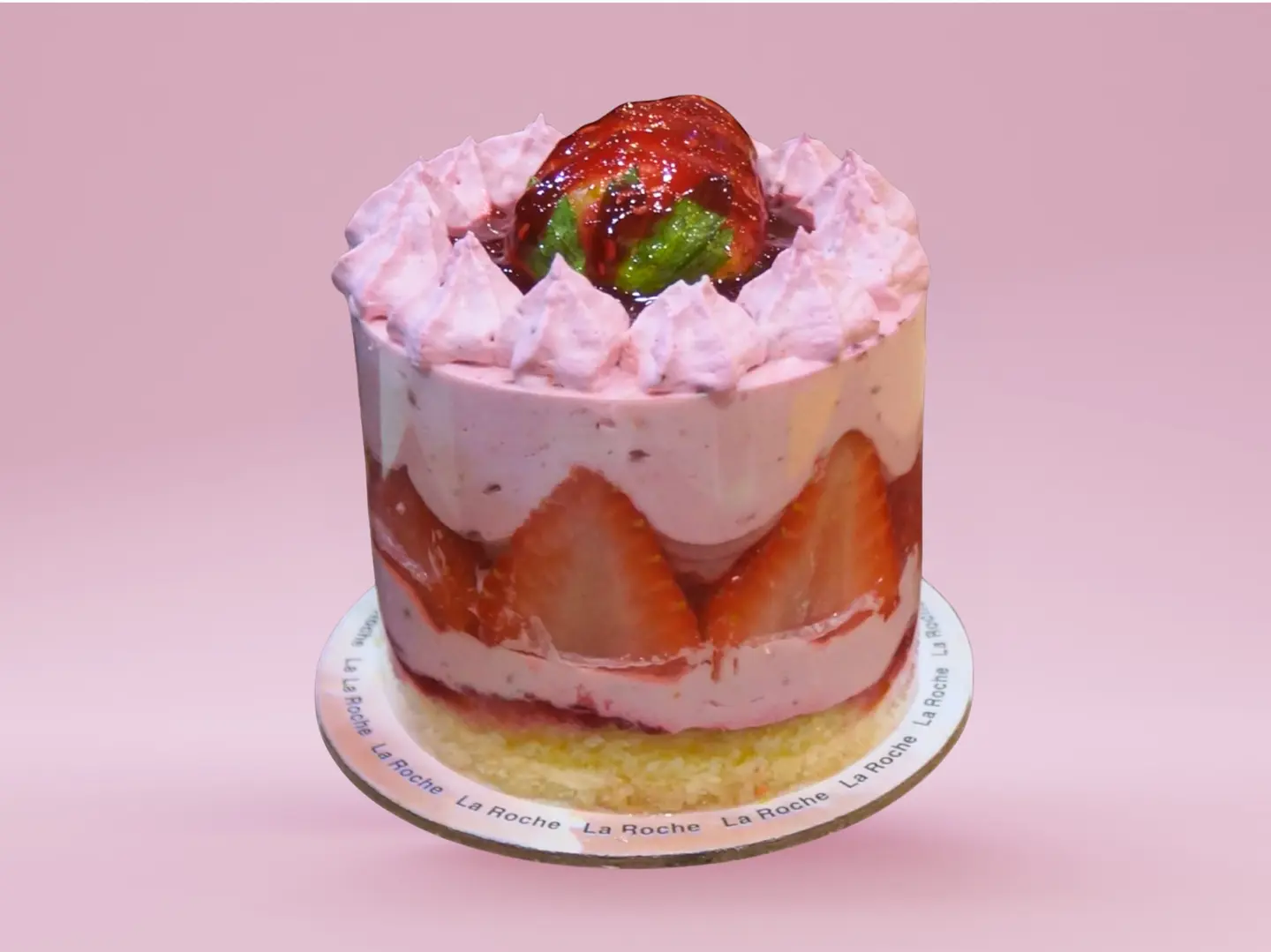 ميني كيك موس الفراولة