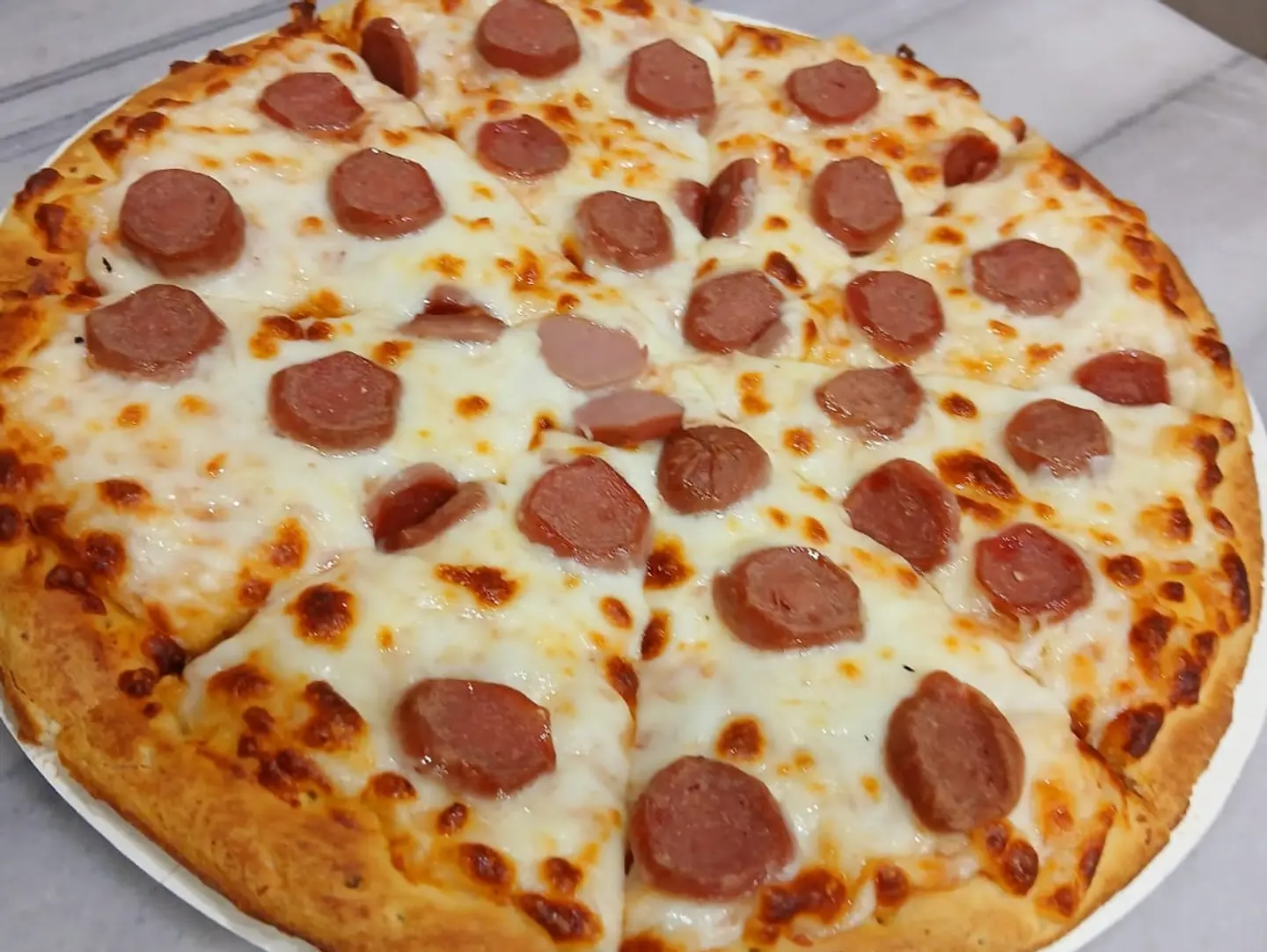 Hot Dog Pizza - Small
