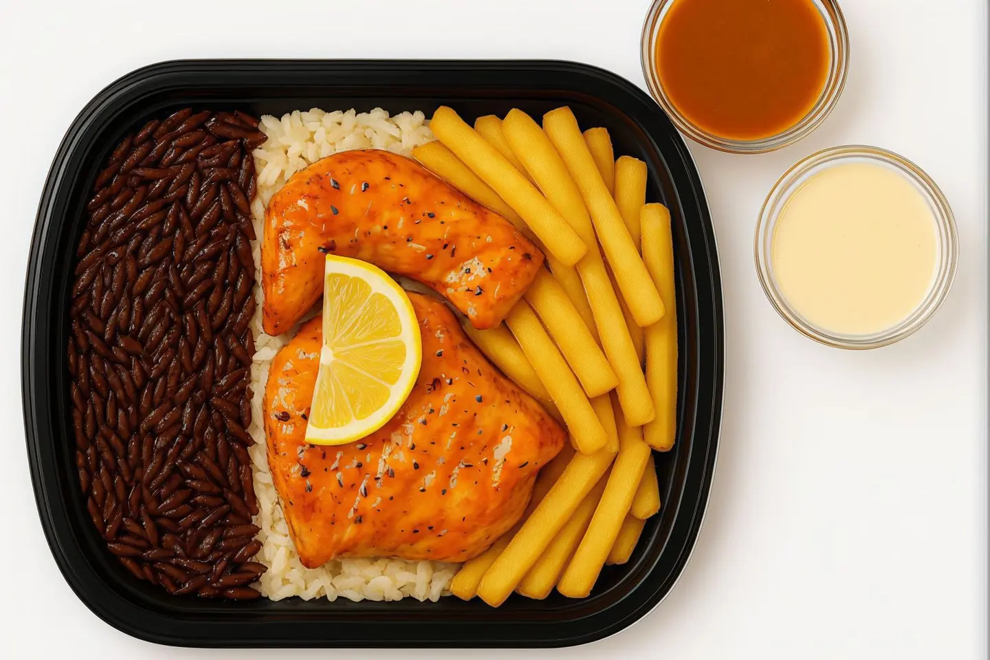 Grilled Fish Fillet Meal