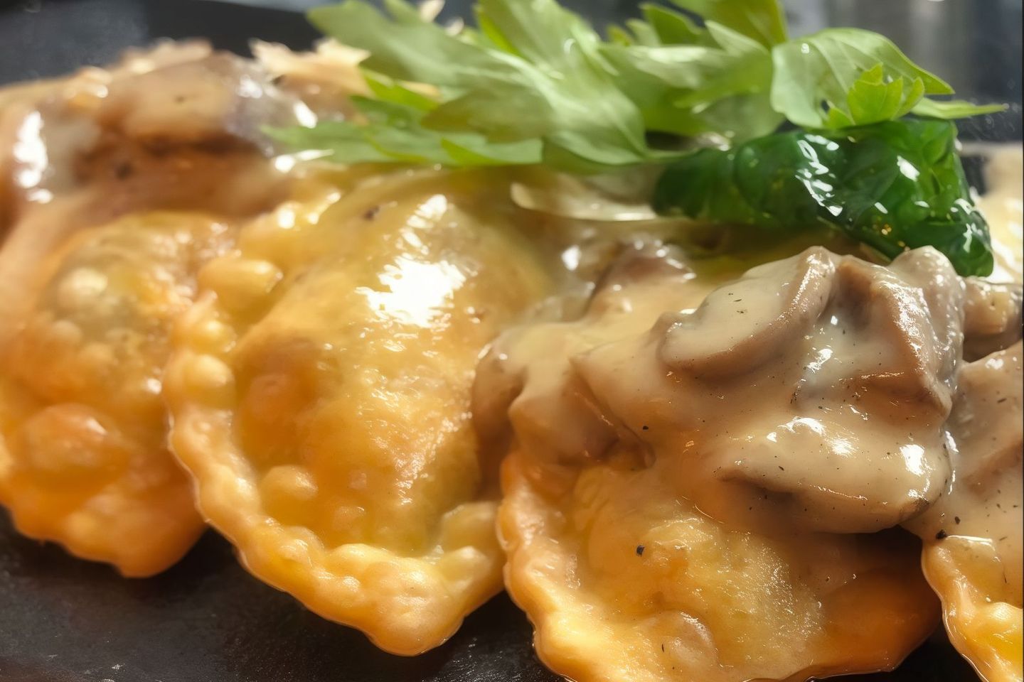 Panzerotti With Truffle Mushroom