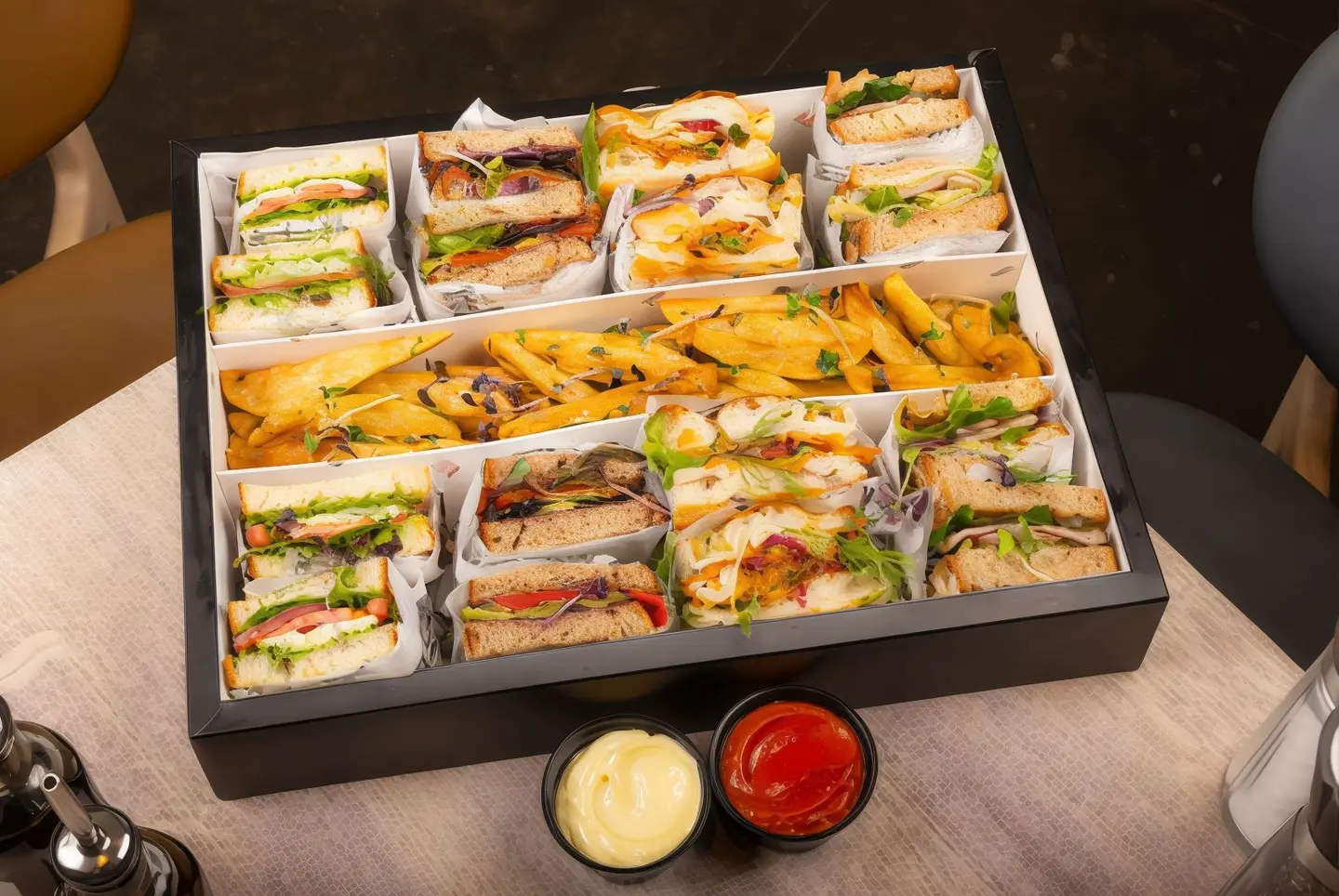 Assorted Sandwich Tray For 8