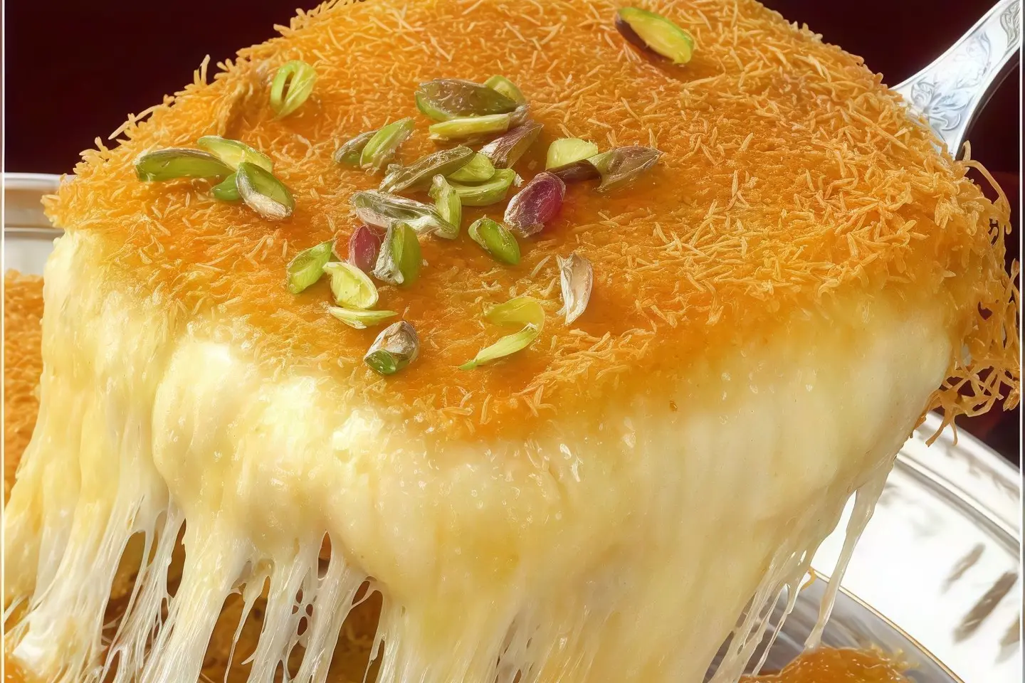 كنافة قشطة