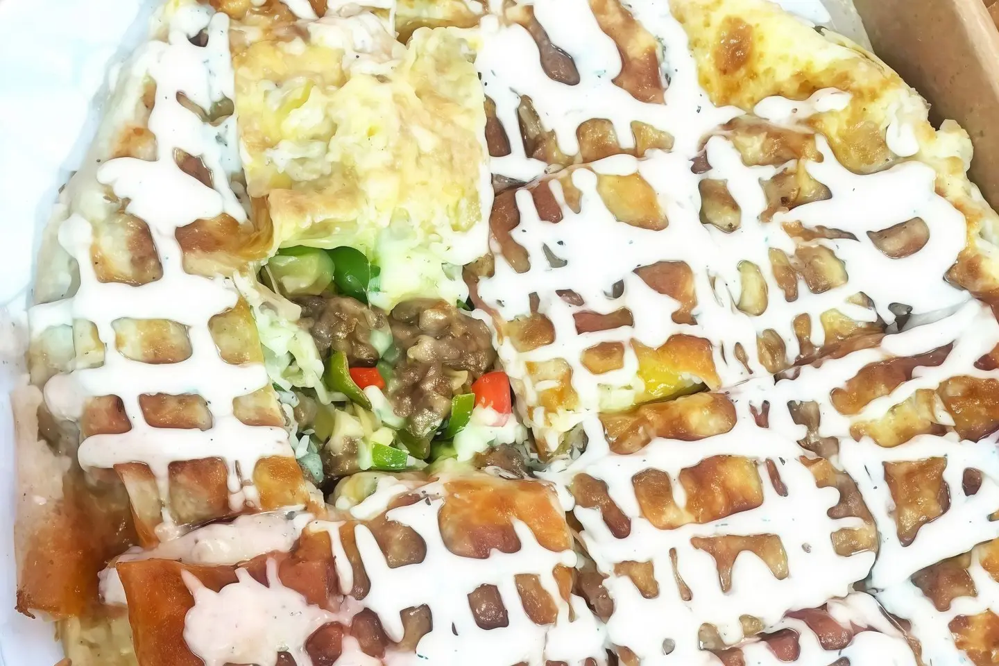 فطيرة سجق رانش