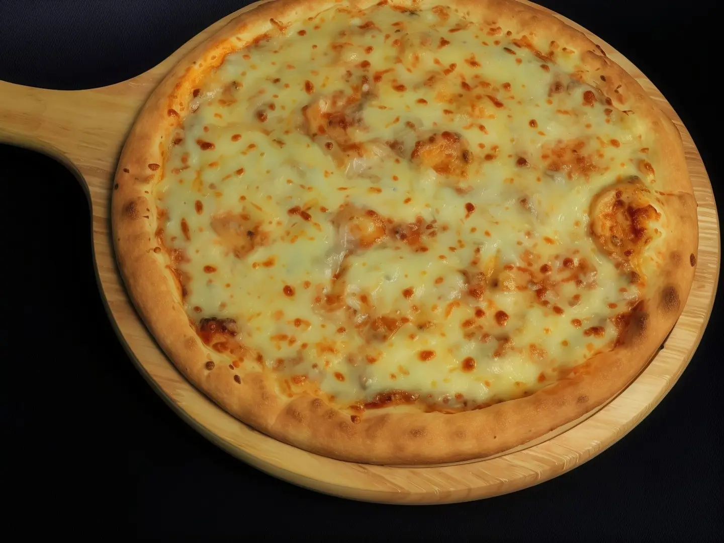 بيتزا جبنة سائل (كبير)