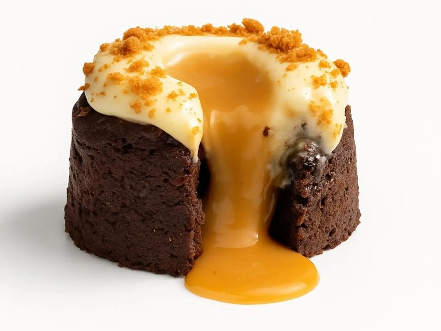 كيك برواني حشو اللوتس