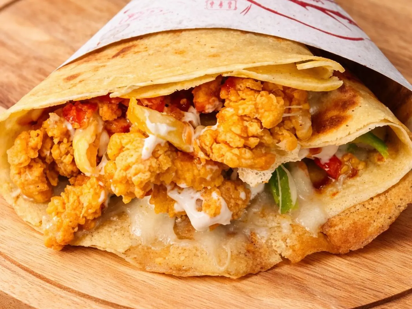 Chicken Strips Crepe