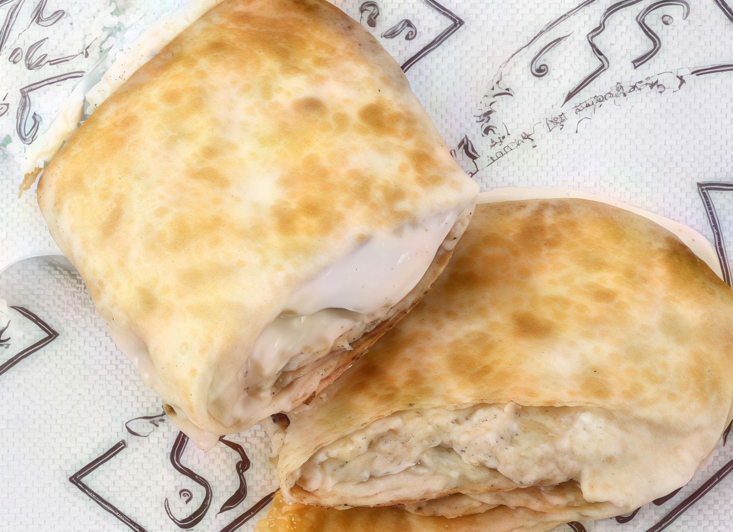 جباتي رهش بالجبنة