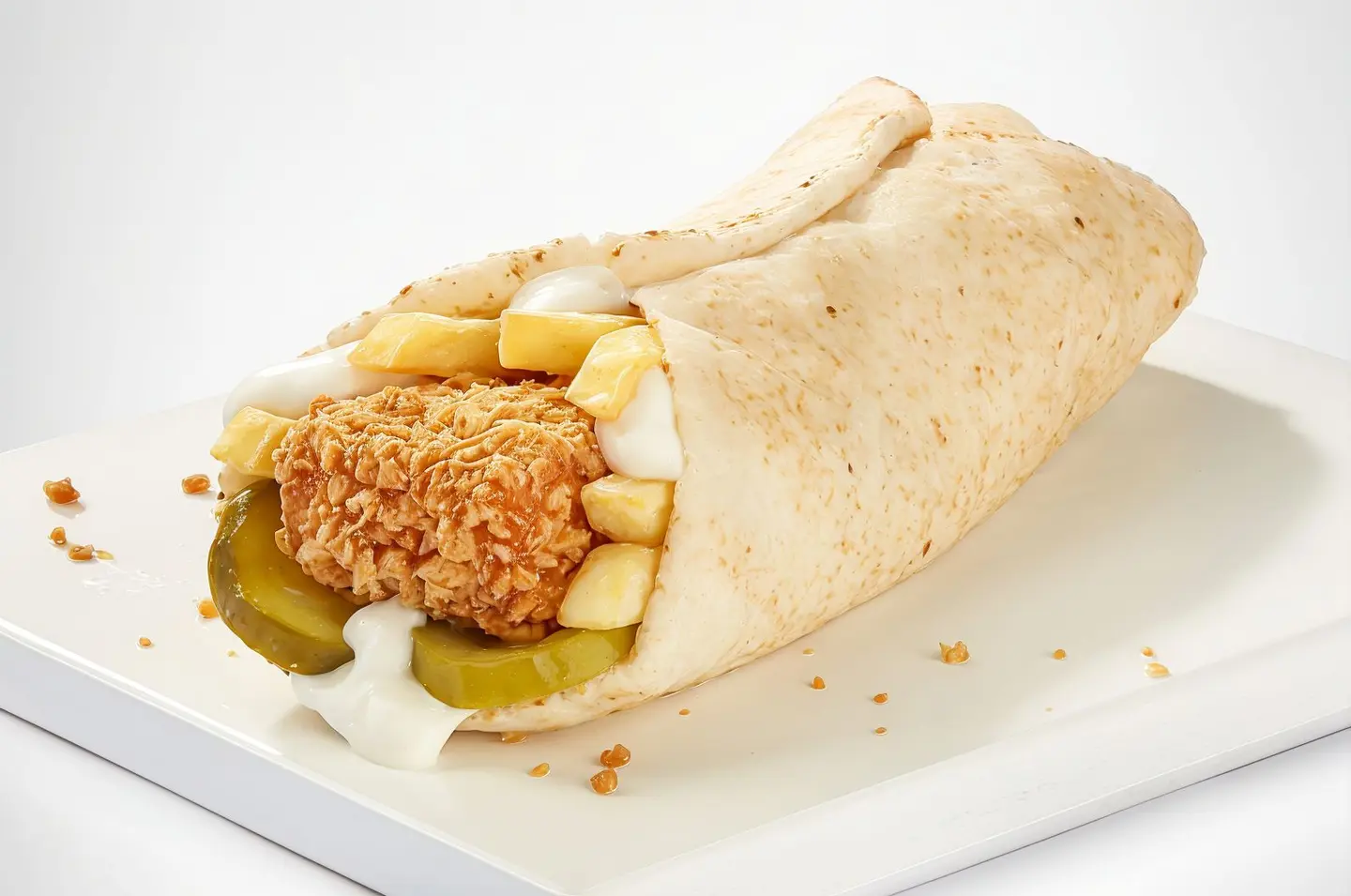 وجبة دجاج مسحب