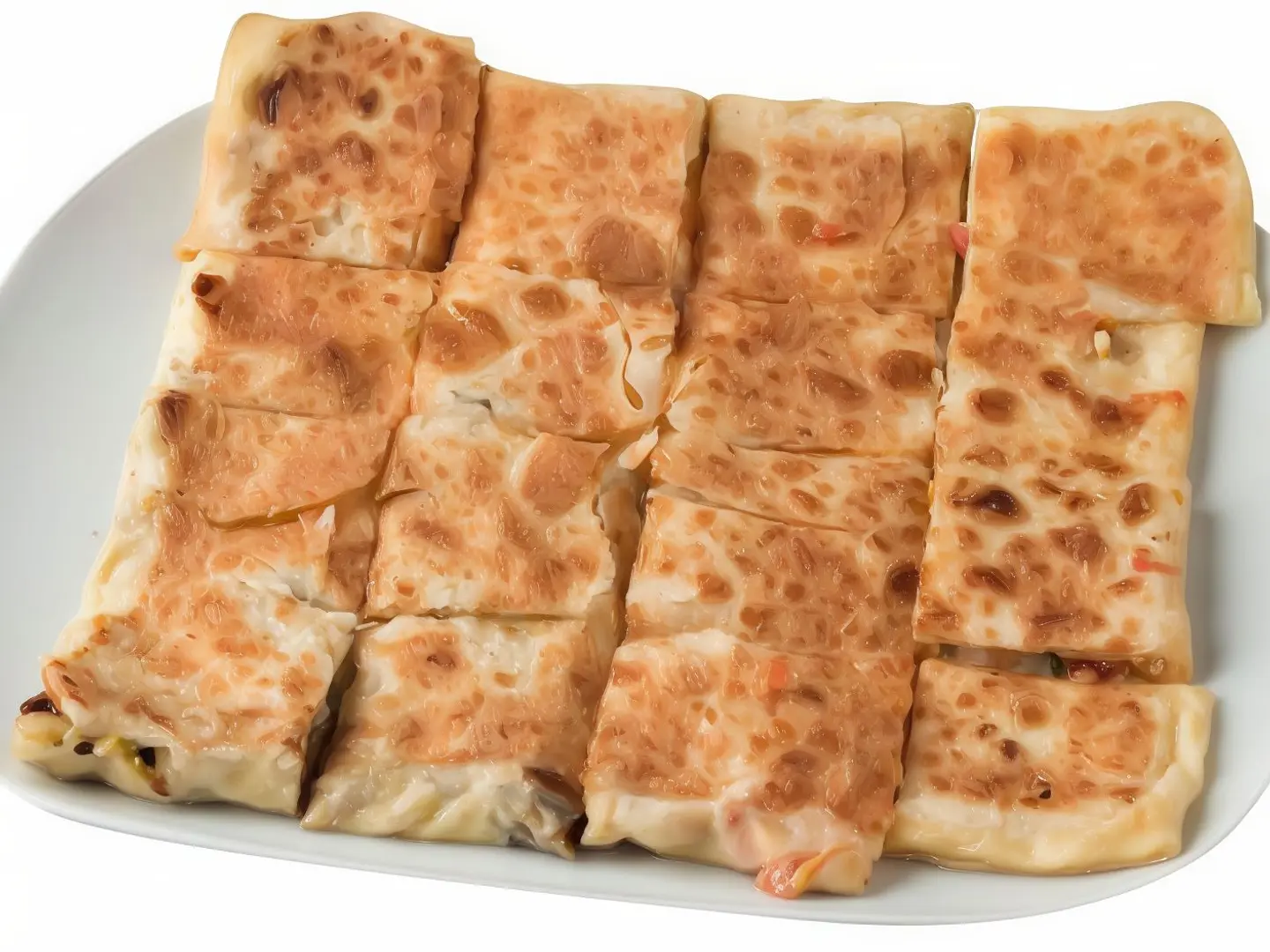 Cheese Mutabbaq With Honey