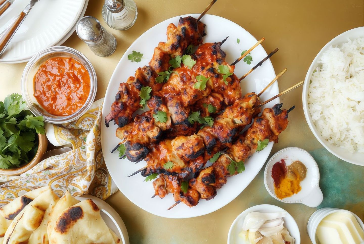 كباب دجاج ماكني