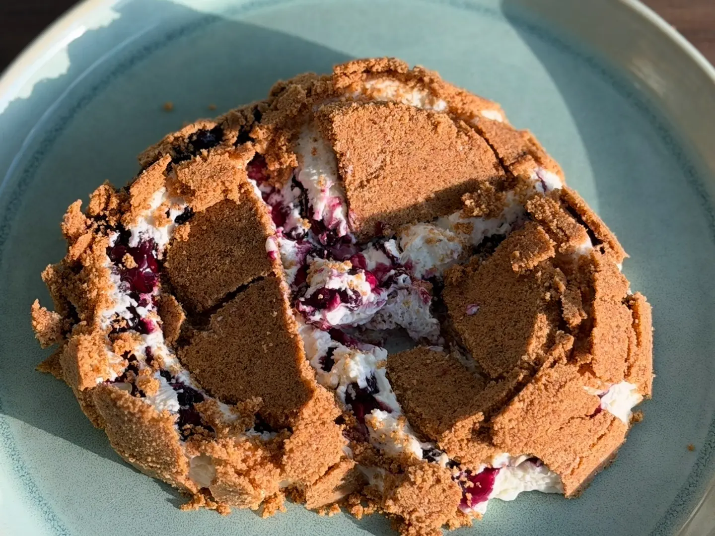 شيز كيك مقلوب