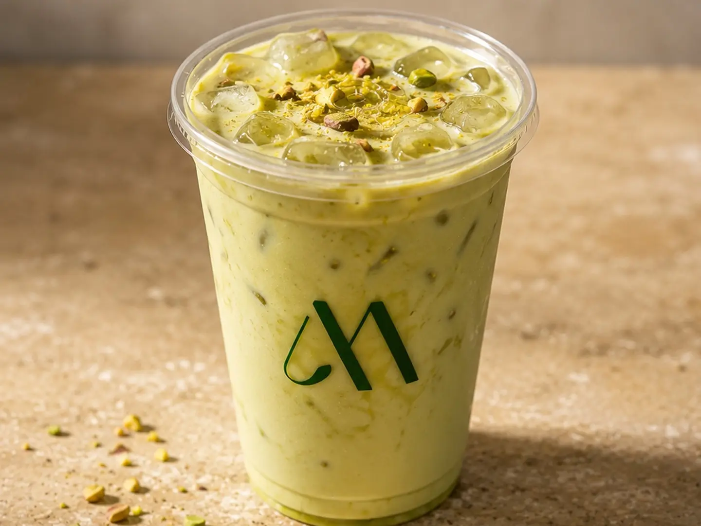 Iced Pistachio Latte