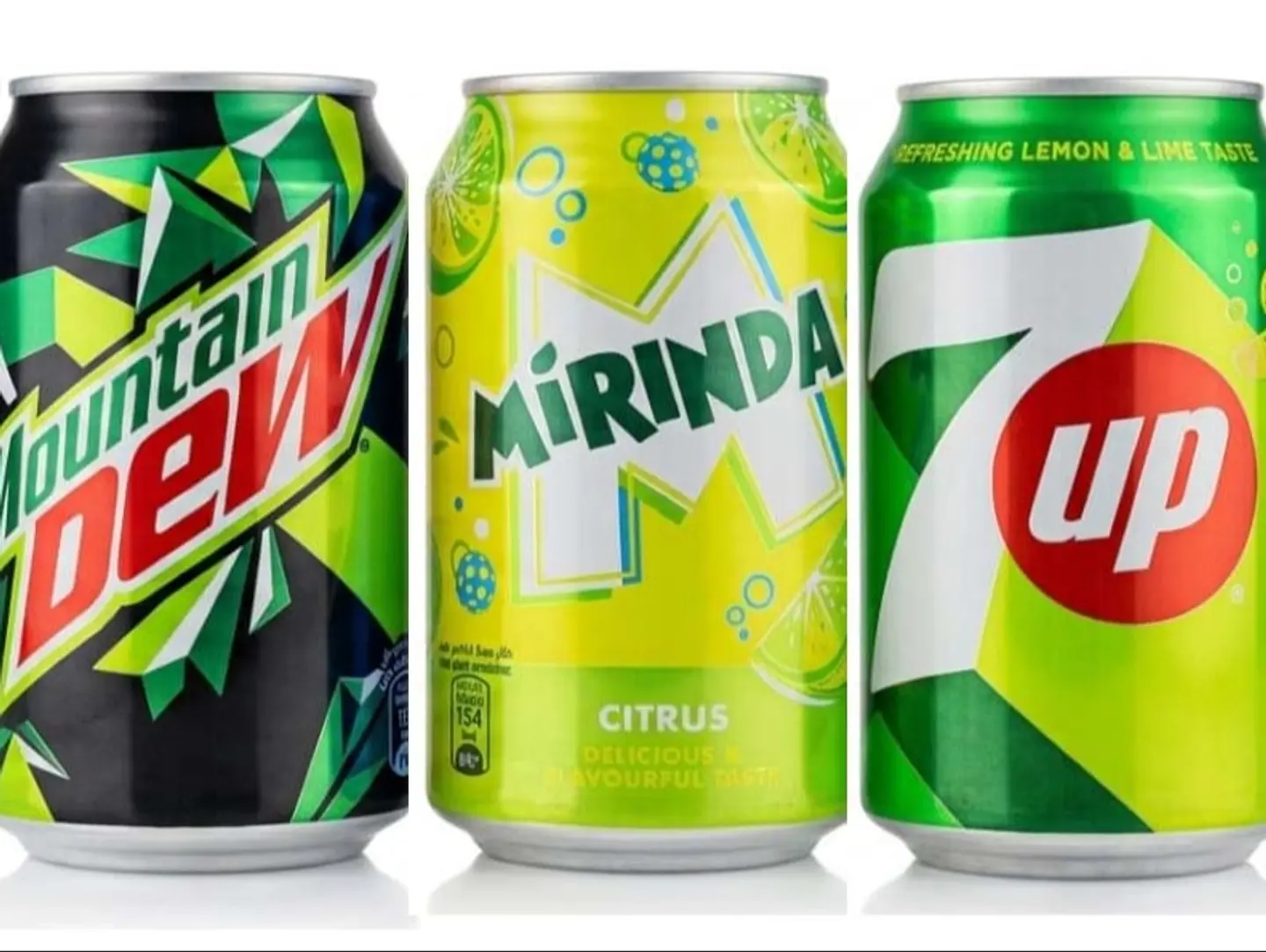 Dew Mirinda 7up