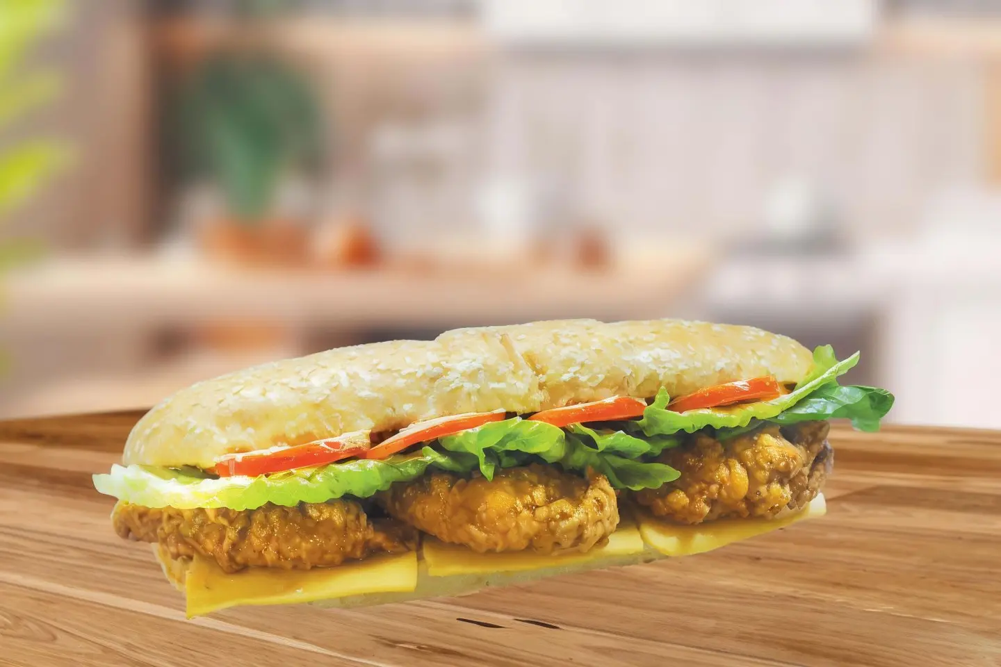 Ginger Chicken Sandwich