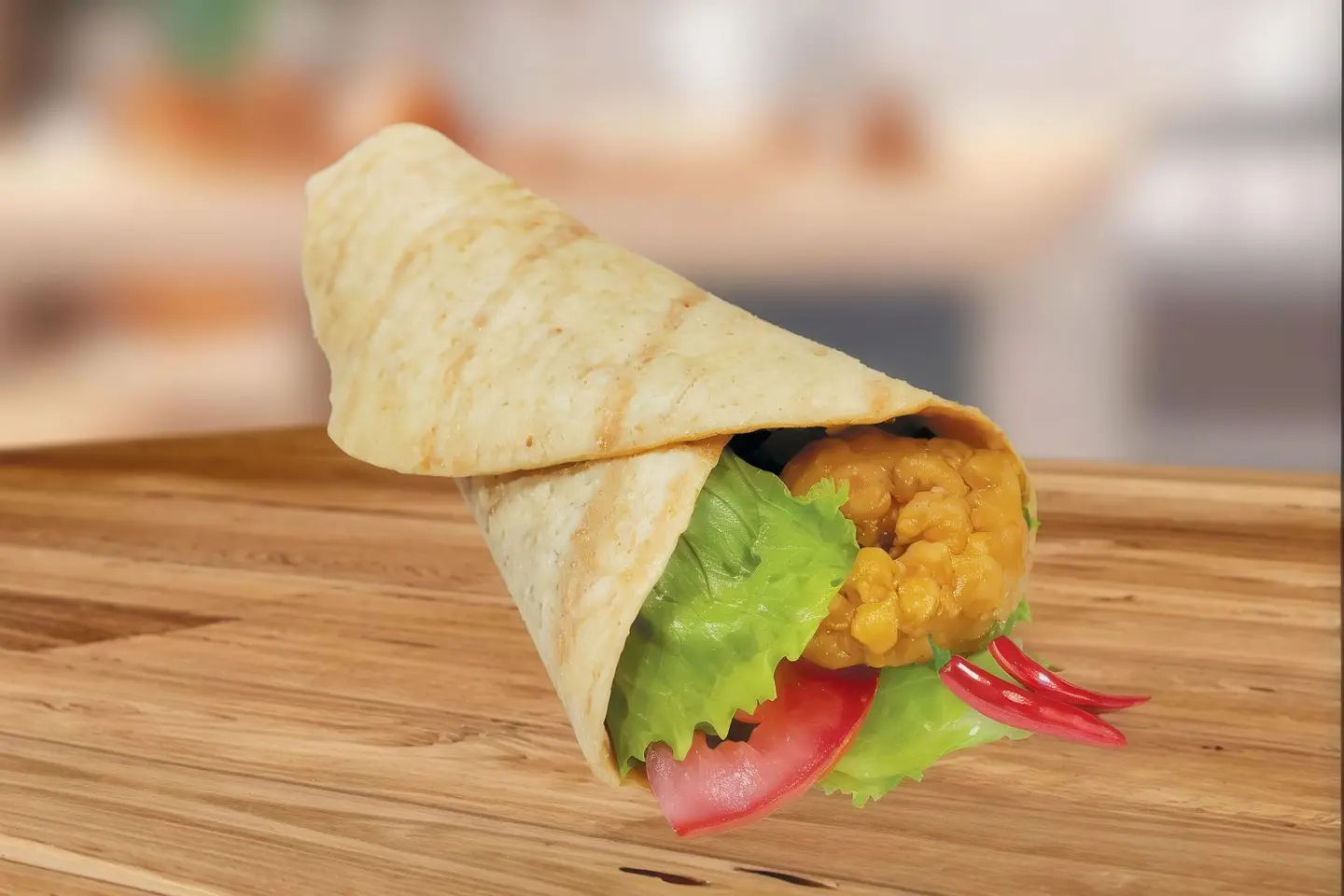 Tortilla Shrimp Sandwich