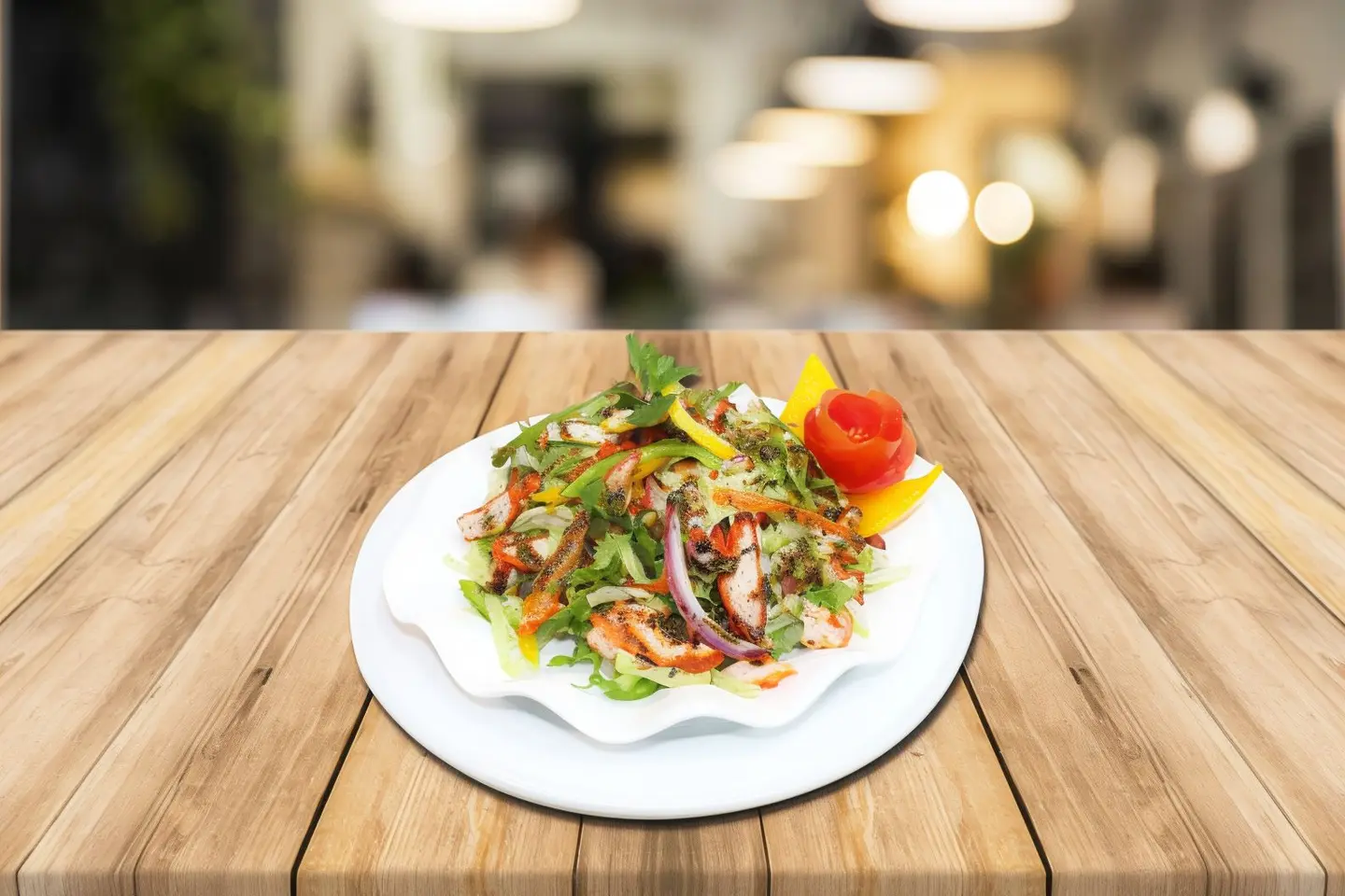 Tandoori Chicken Tikka Salad