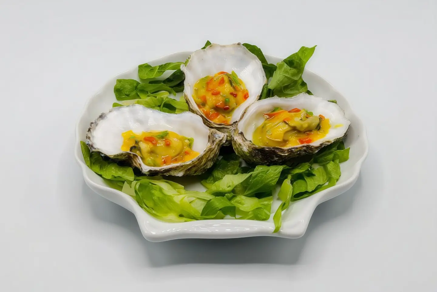 French Mustard Sauce Oyster (3 Pcs.)