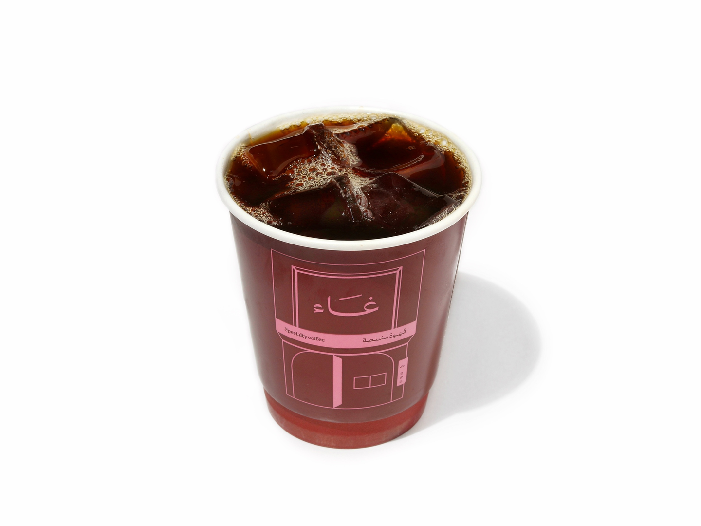 كوب قهوة اليوم بارد