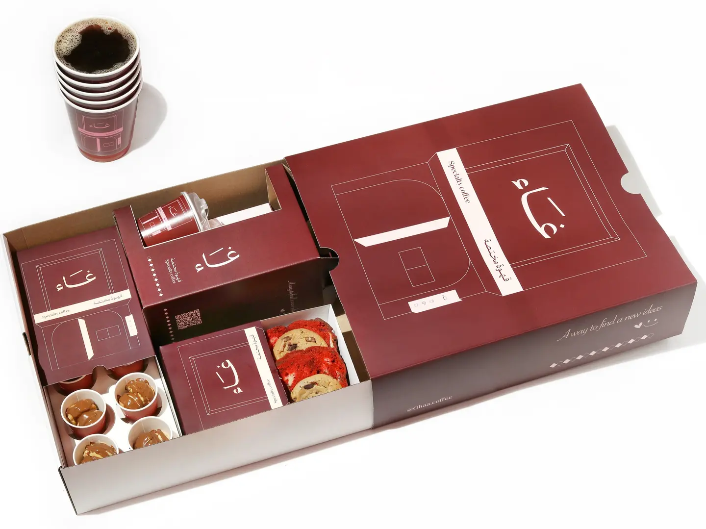 بوكس العائلة قهوة ساخن