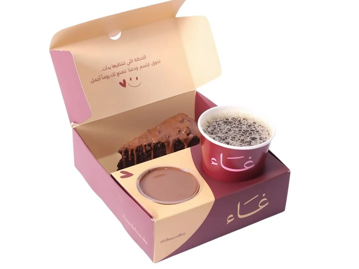 بوكس ماتيلدا كيك قهوة ساخن