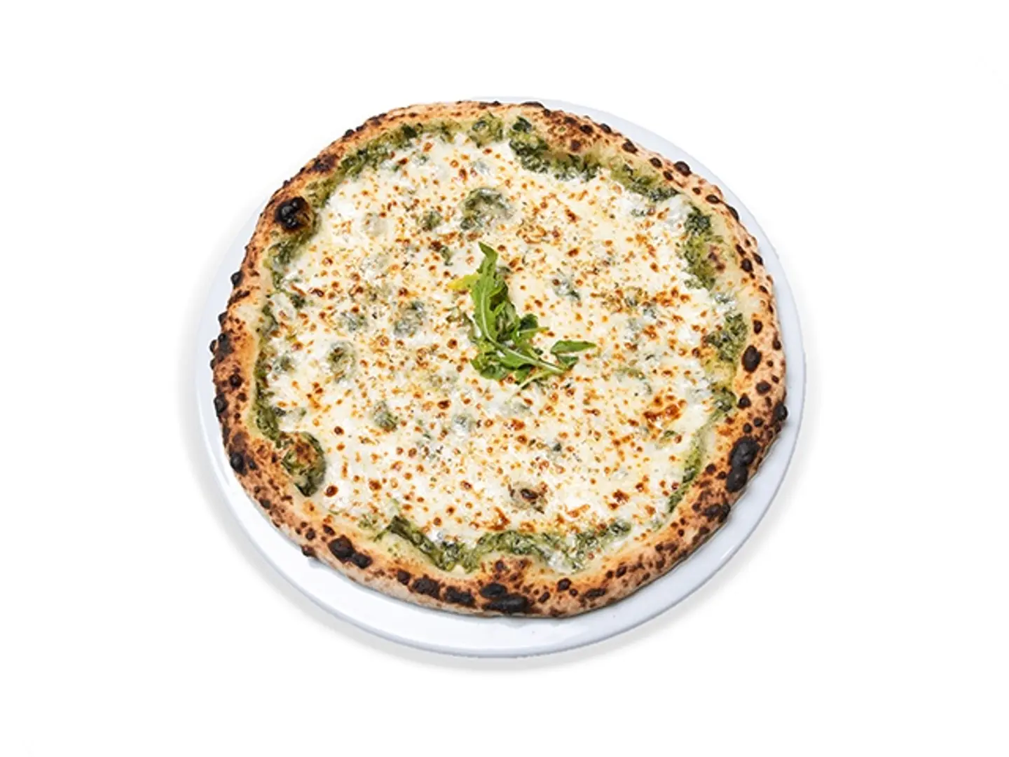 Spinach And Cheese Pizza