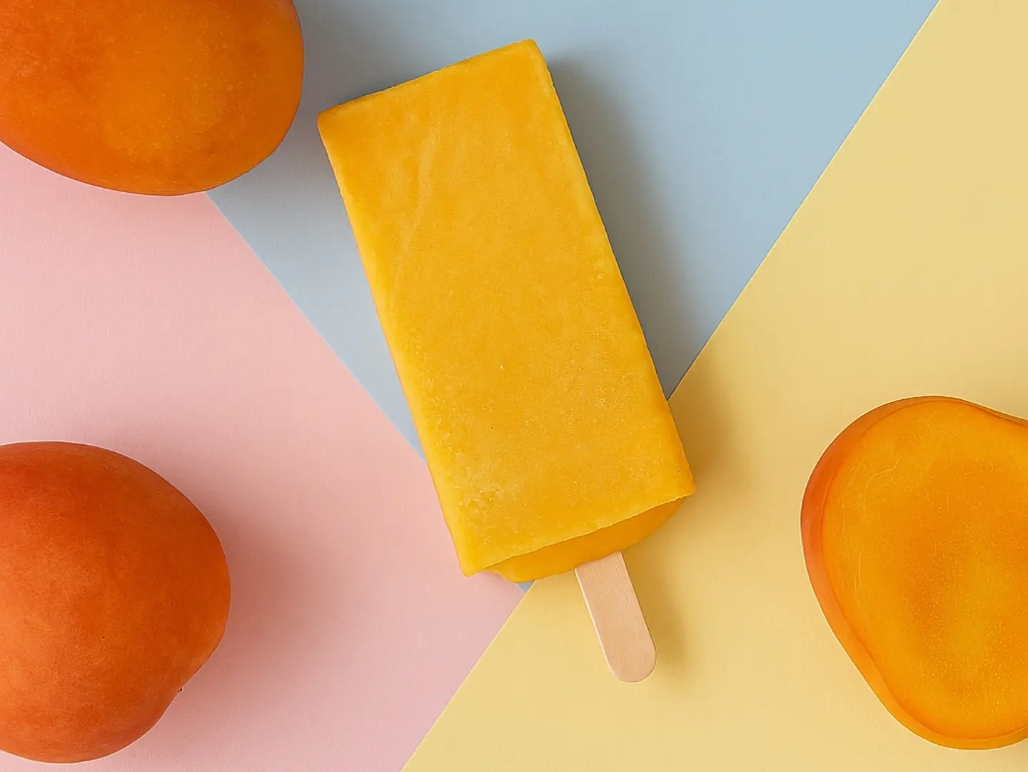 Mango Popsicle Ice Cream