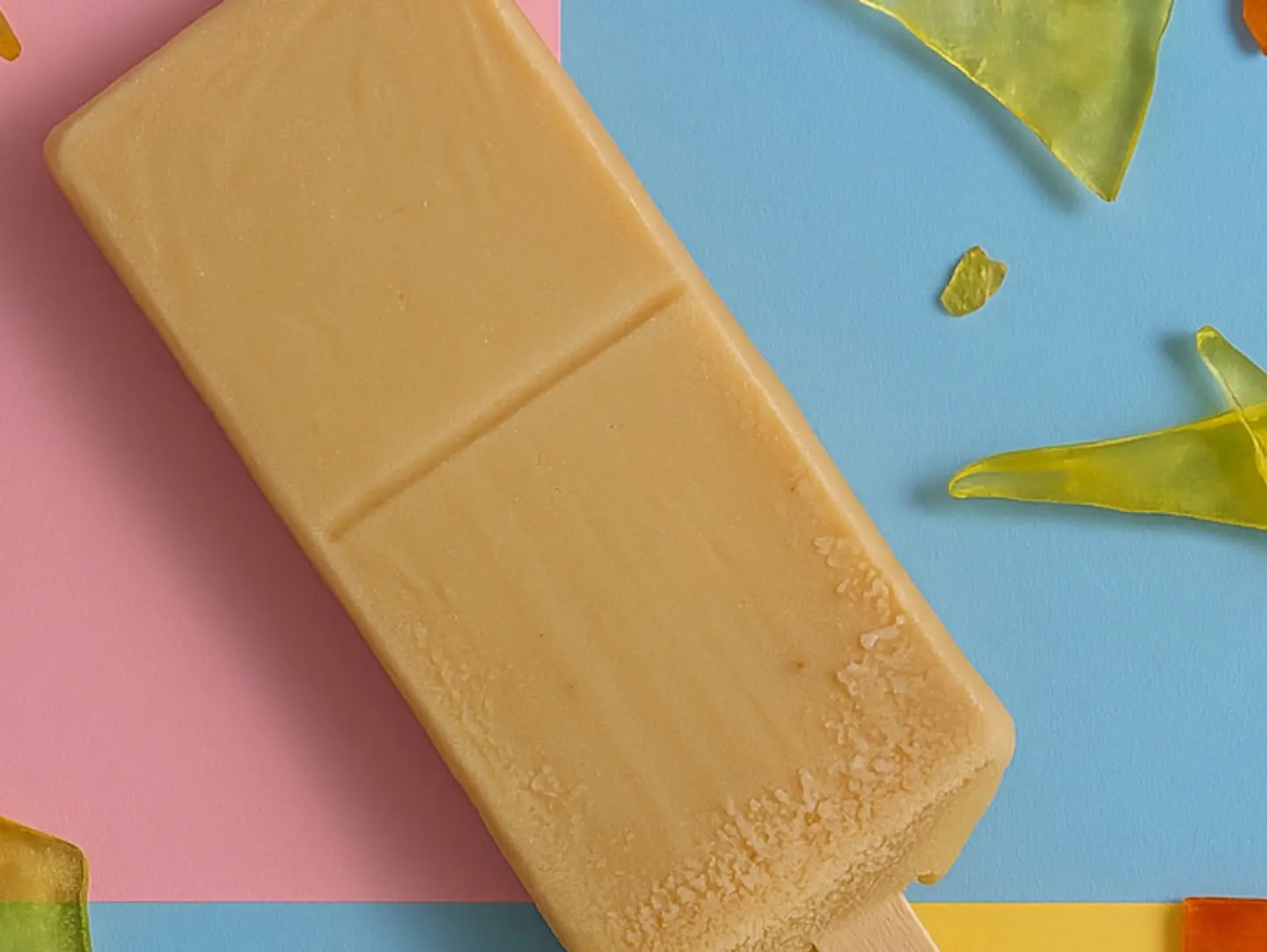 Salted Caramel Popsicle Ice Cream