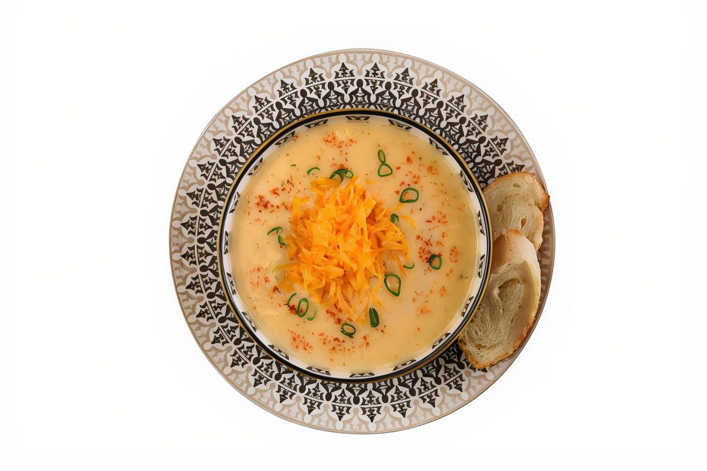 شوربة البصل بالجبن
