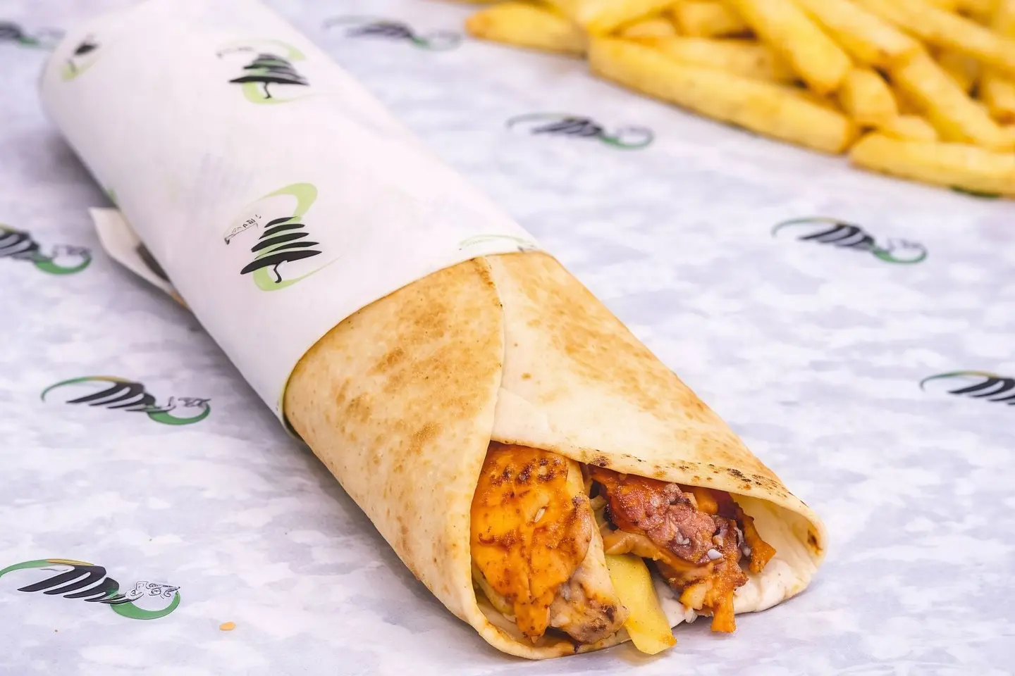 شاورما دجاج شامي