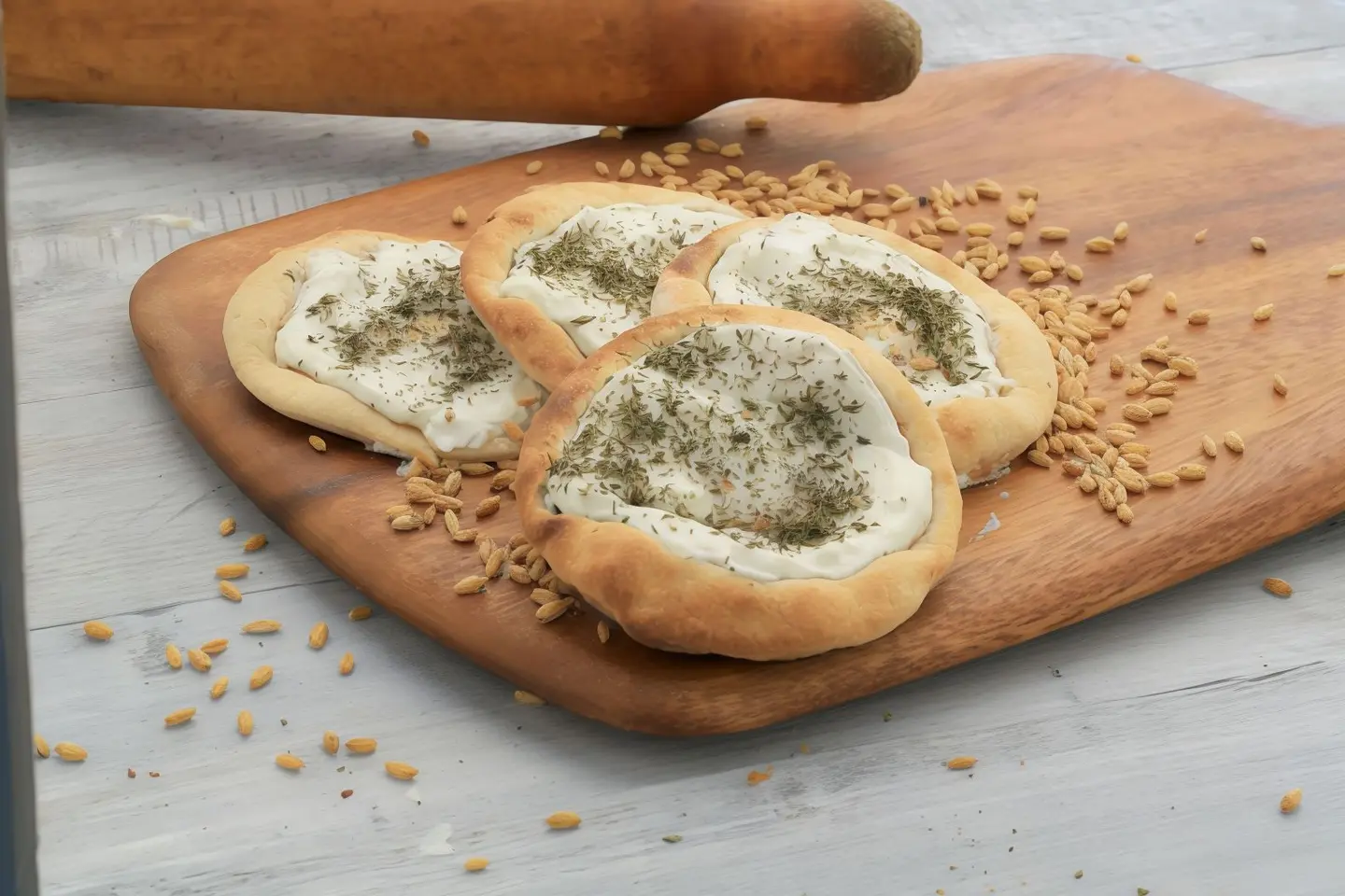 Labneh And Thyme Pie