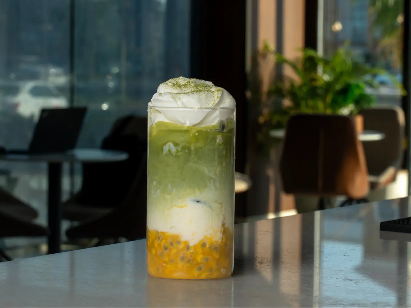 Matcha Passion Fruit