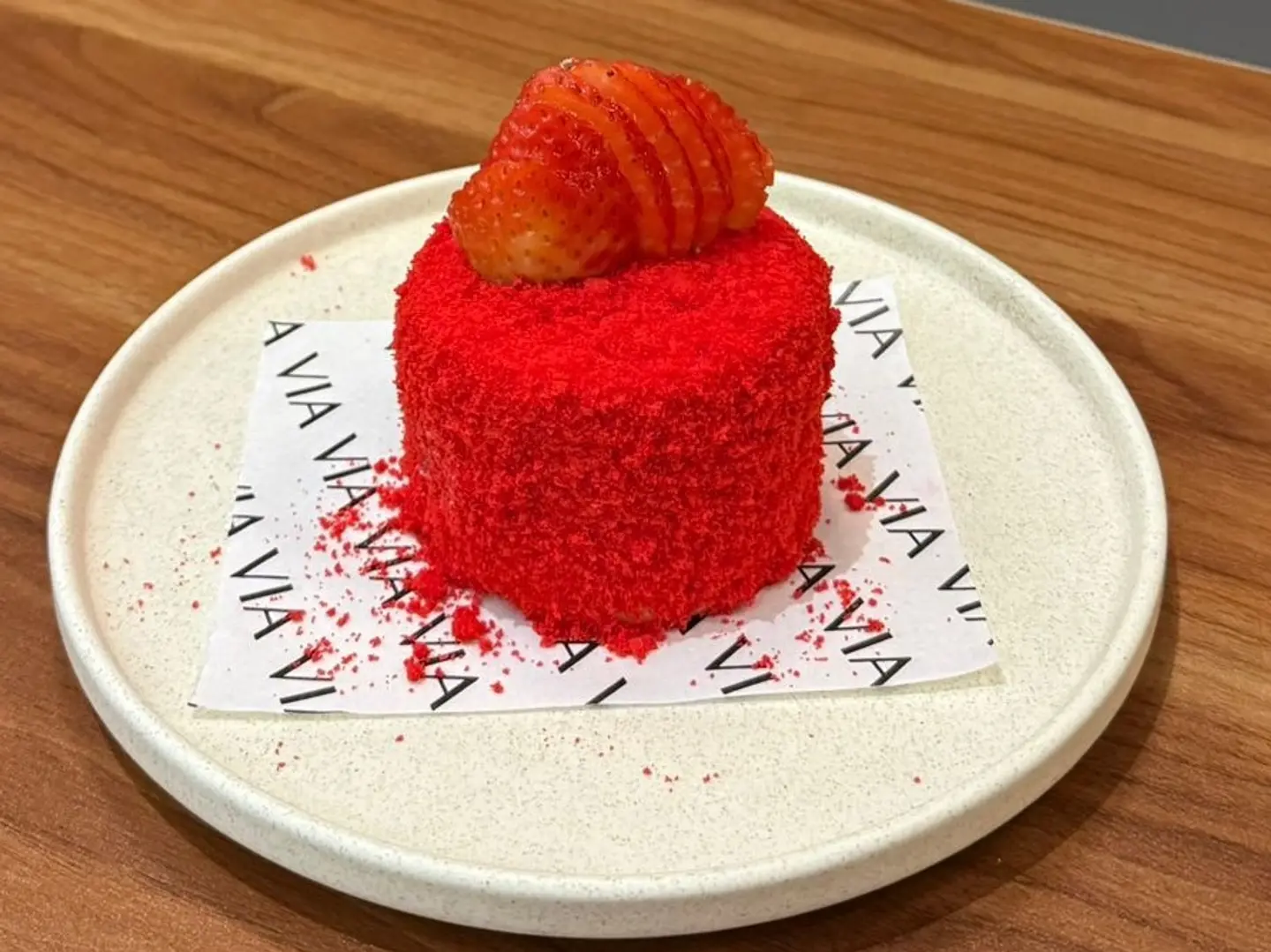 Strawberry Mousse Cake
