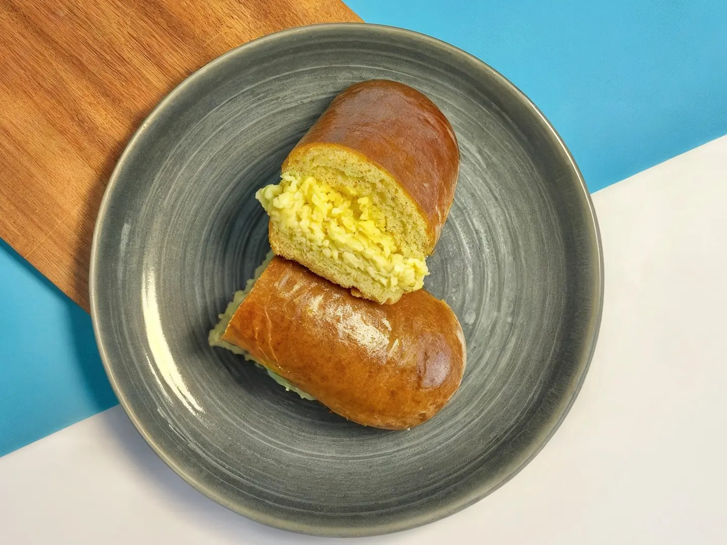 Cheese Omelette Sandwich