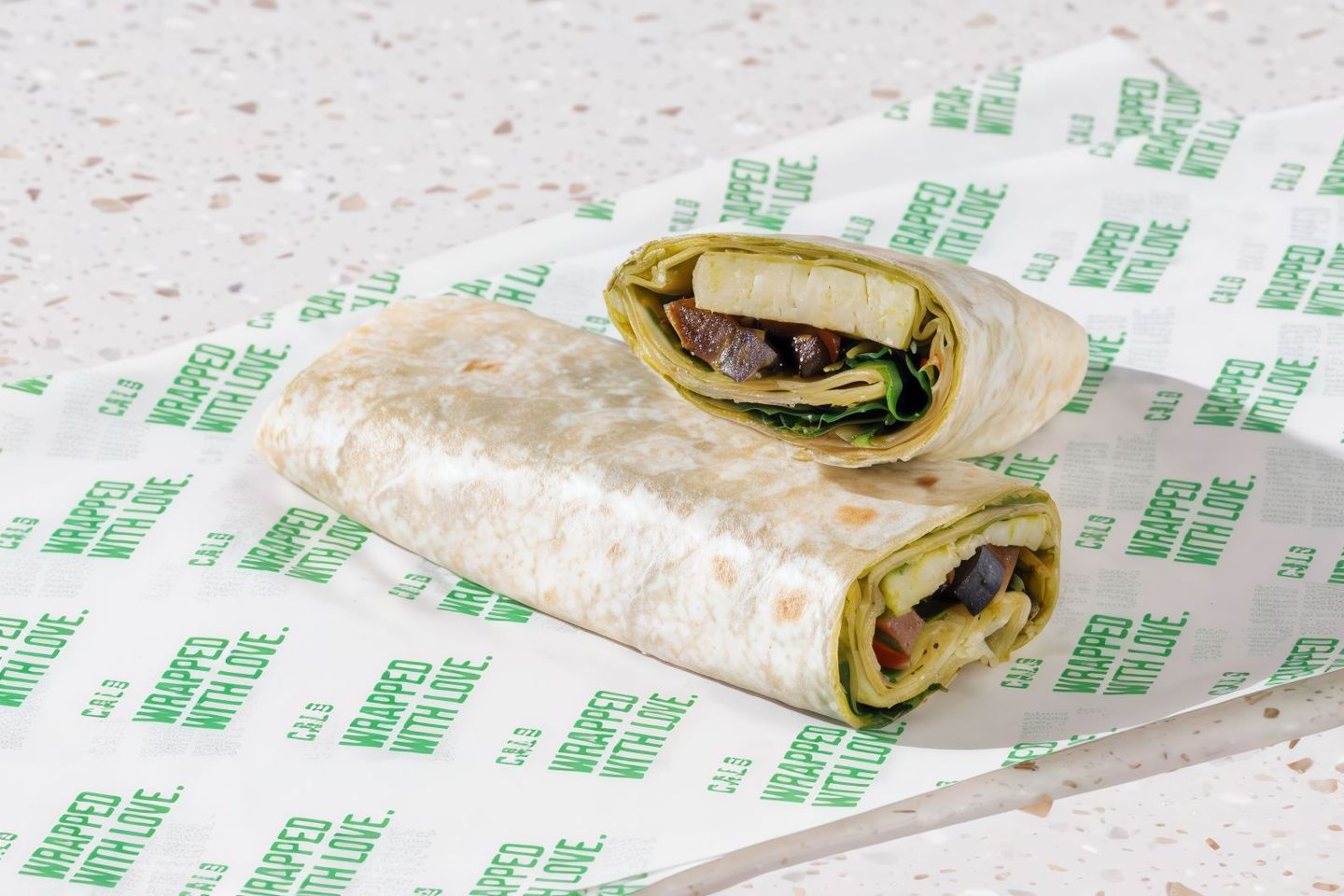 Halloumi Wrap