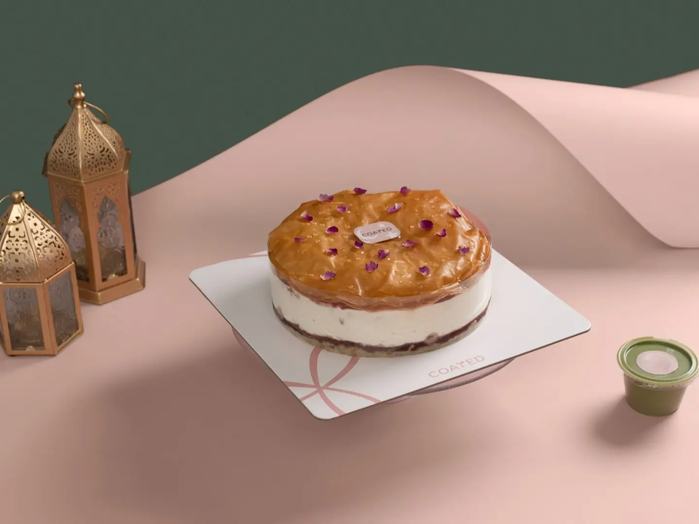 Pistachio & Rose Baklava