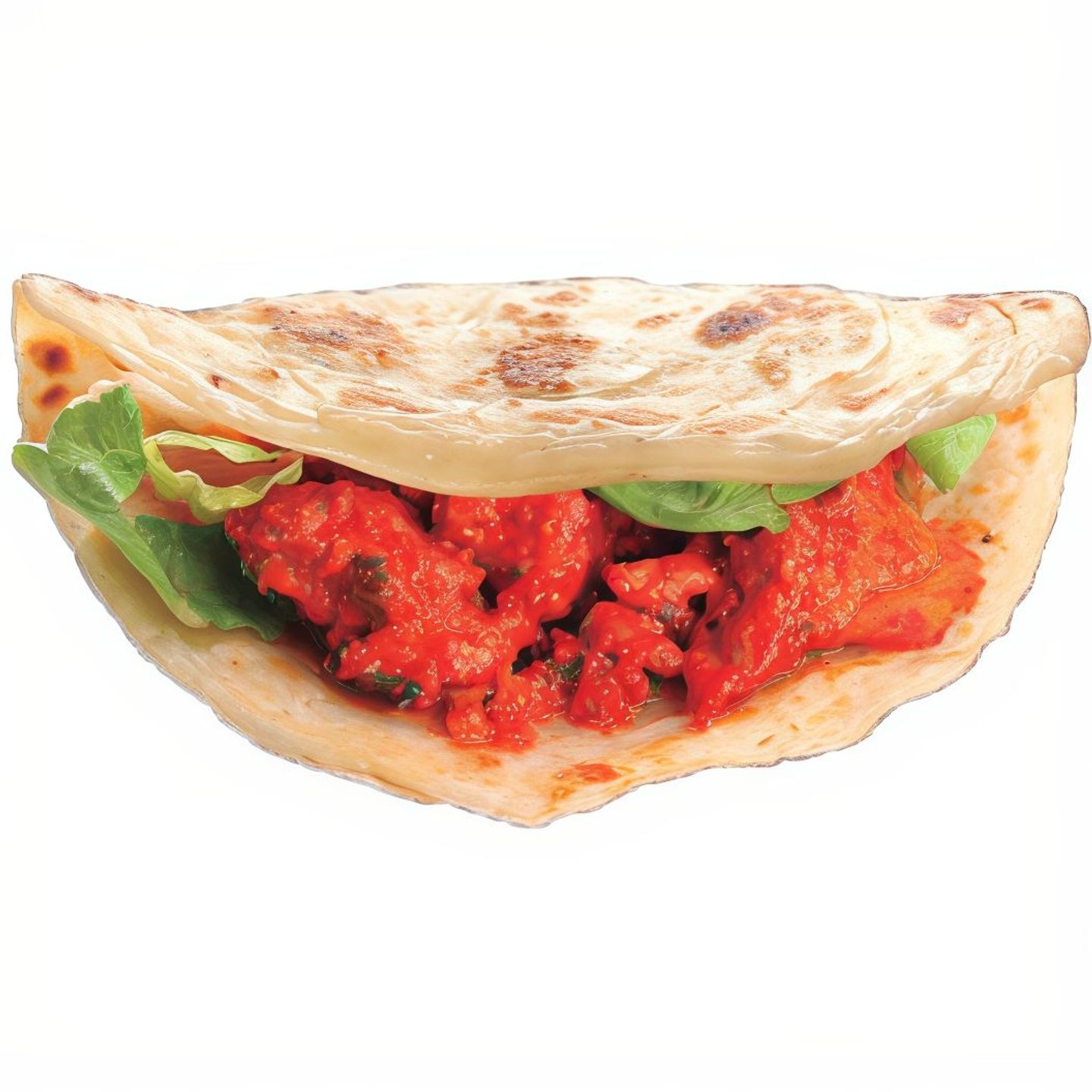 Chili Chicken Paratha