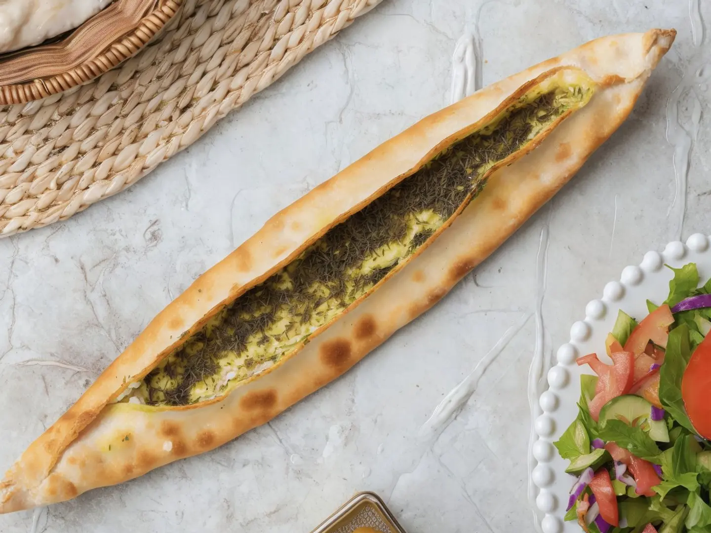 فطيرة زعتر