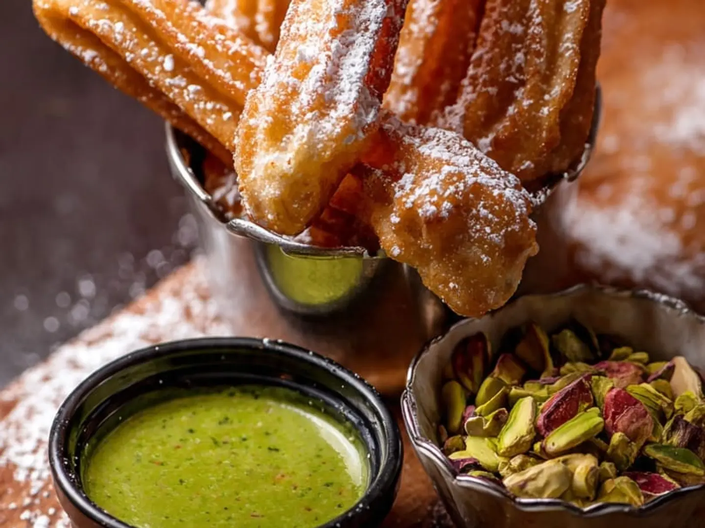 Churros Pistachio