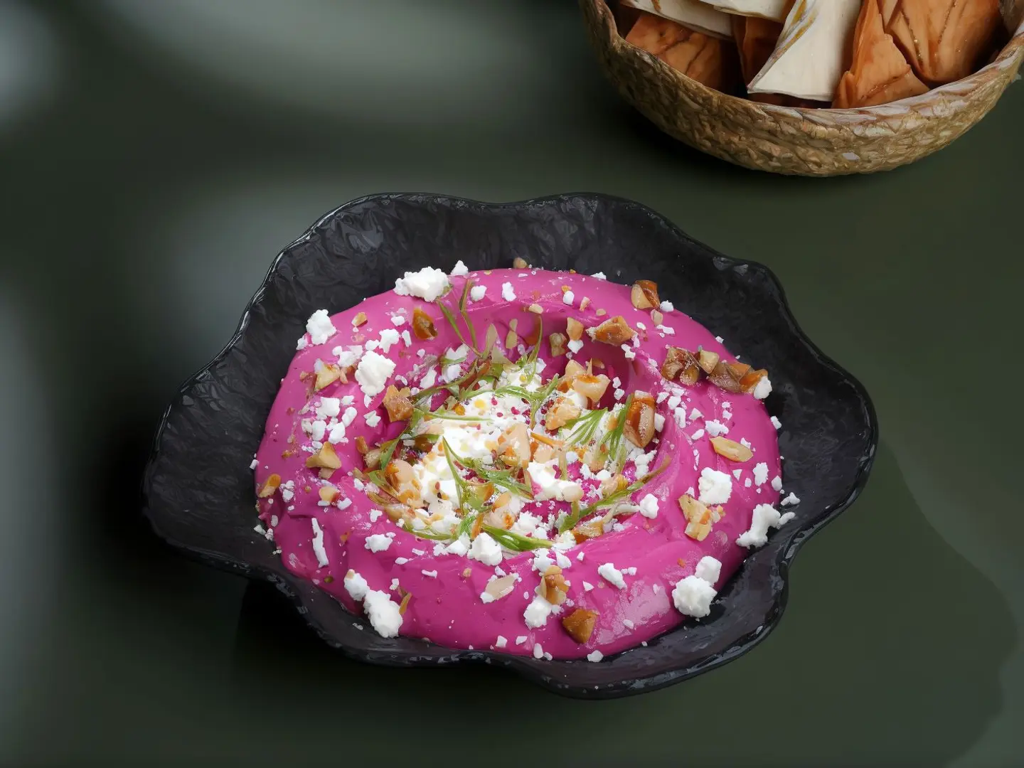 شمندر مع جبنة الفيتا