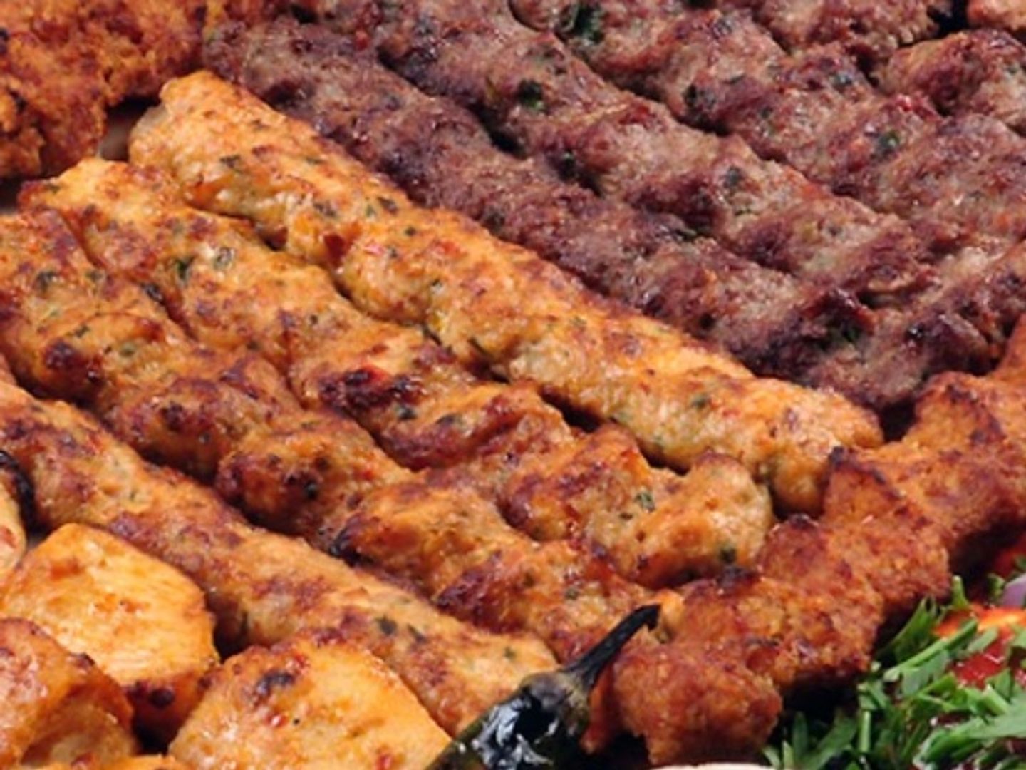 صحن مشاوي مشكل