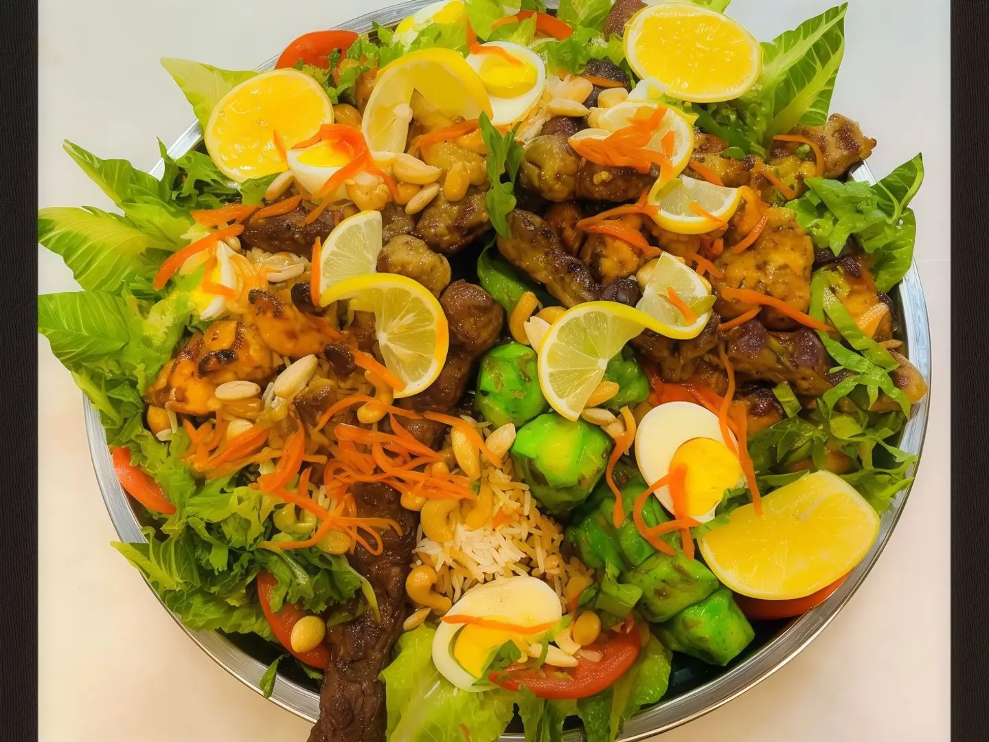 Bbq Platter With Biryani Rice (4 Person)