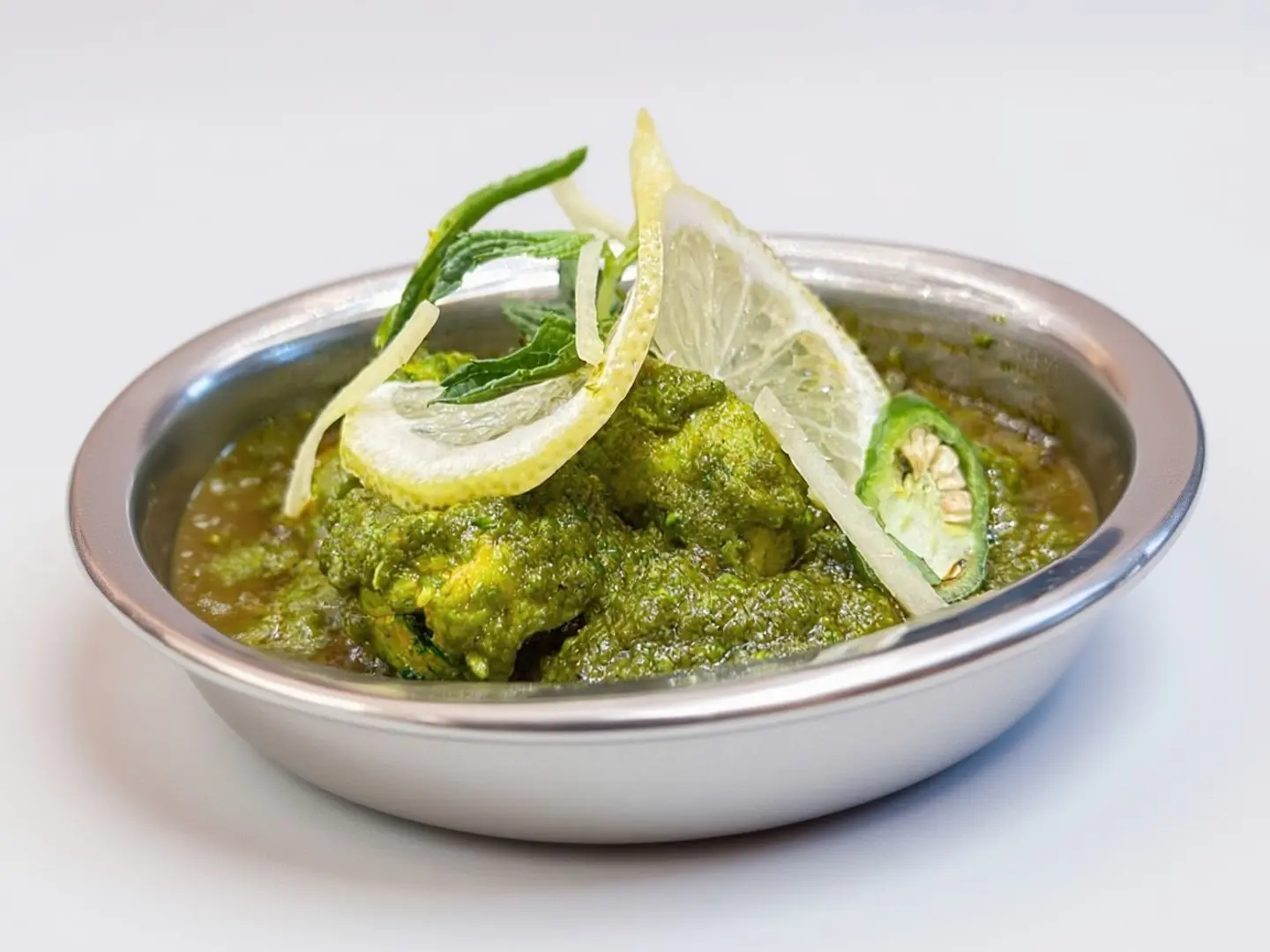 دجاج ماسالا أخضر