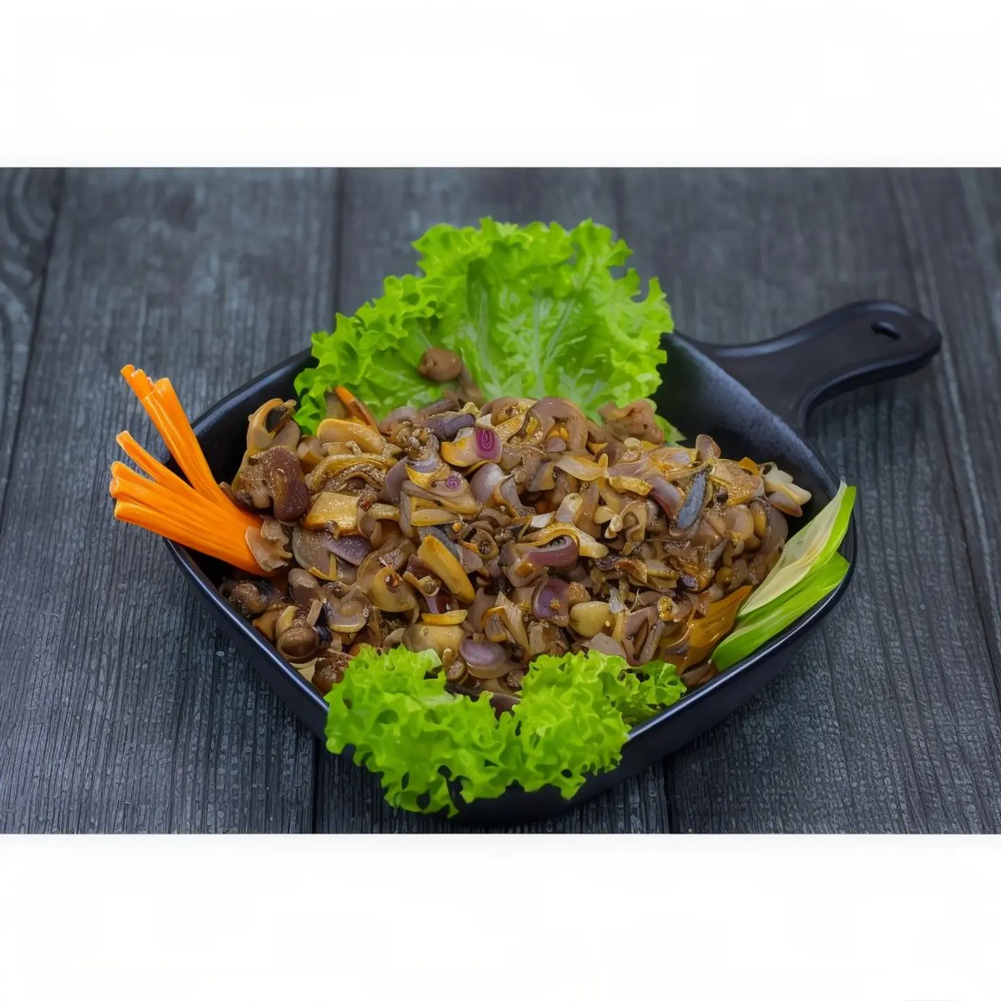 Hamis Naimi With Mushrooms