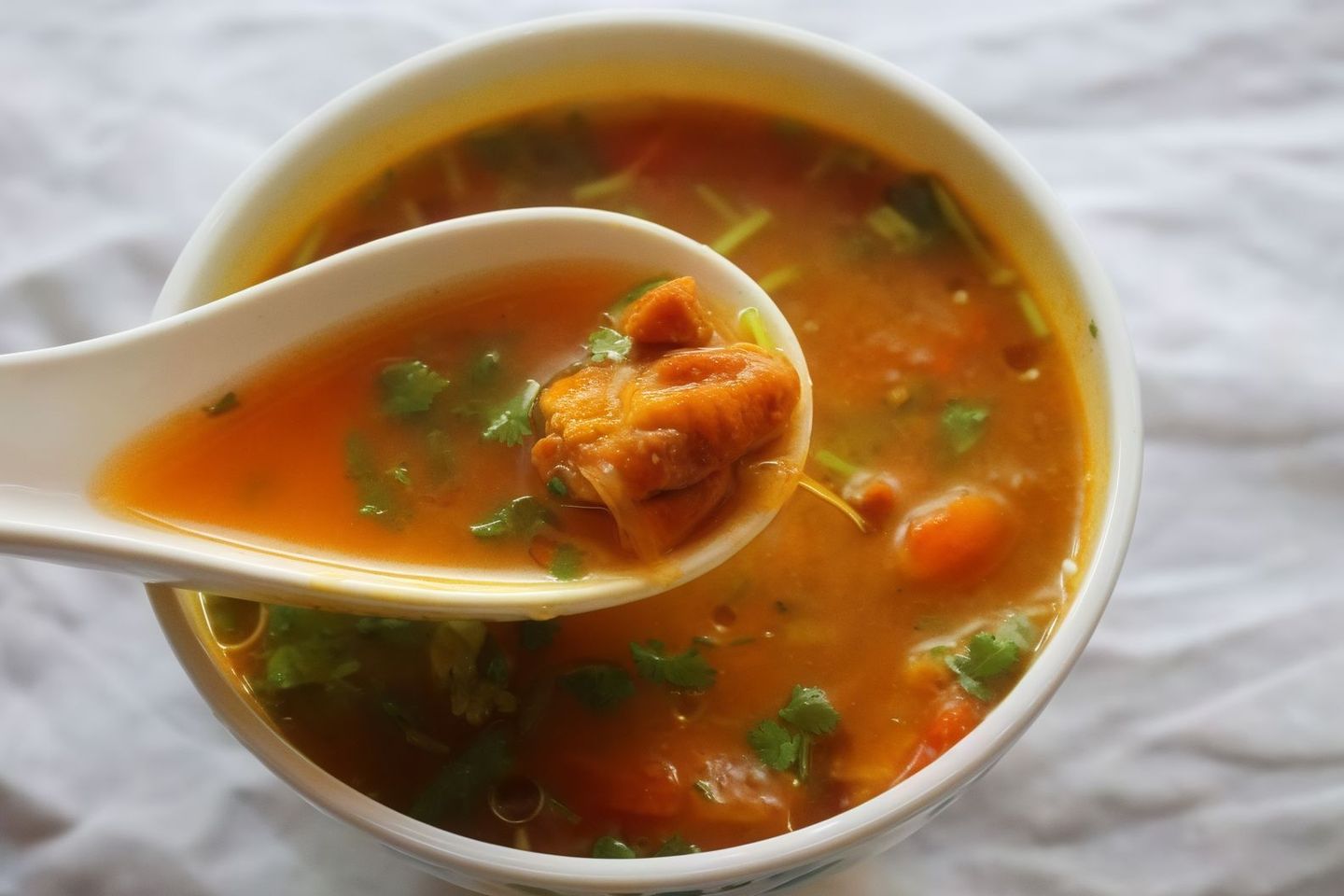 Chettinad Chicken Soup