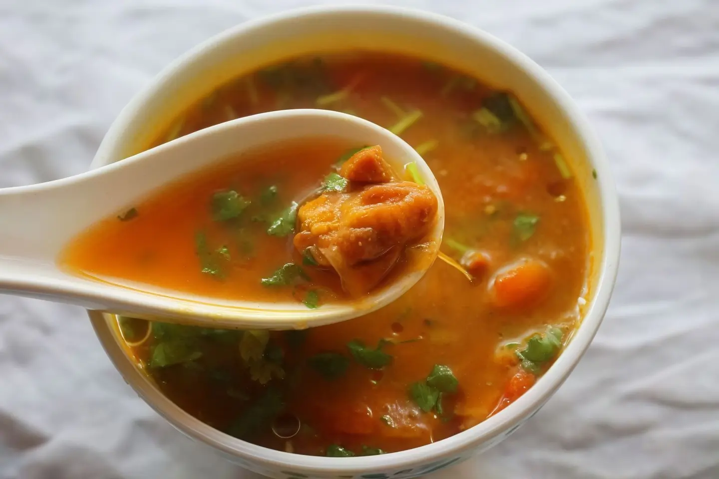 حساء السلطعون تشيتيناد