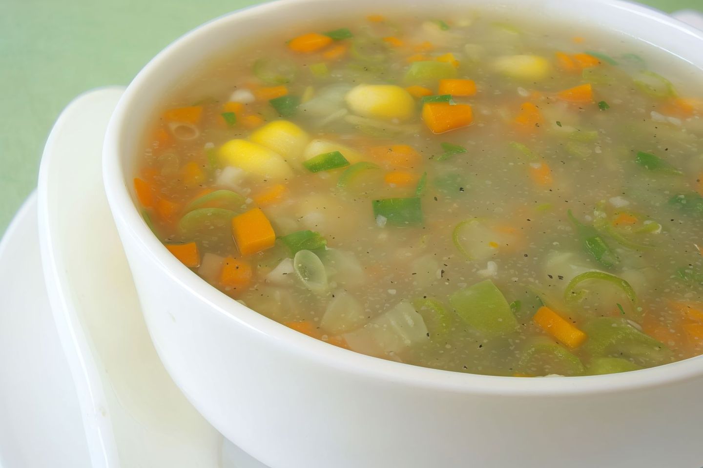 Sweet Corn Soup Veg